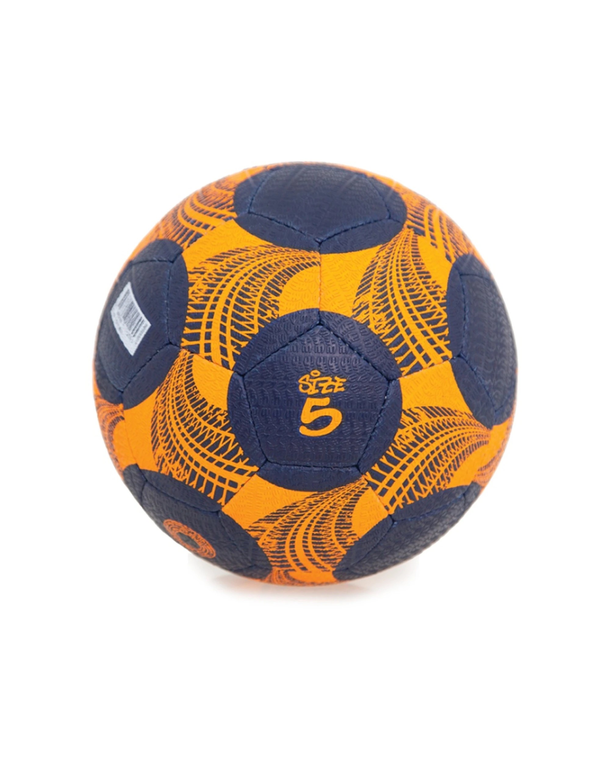 2 Victor Sports Soccer Ball Street Durable Rubber Size 5 - Orange, 2 of 3