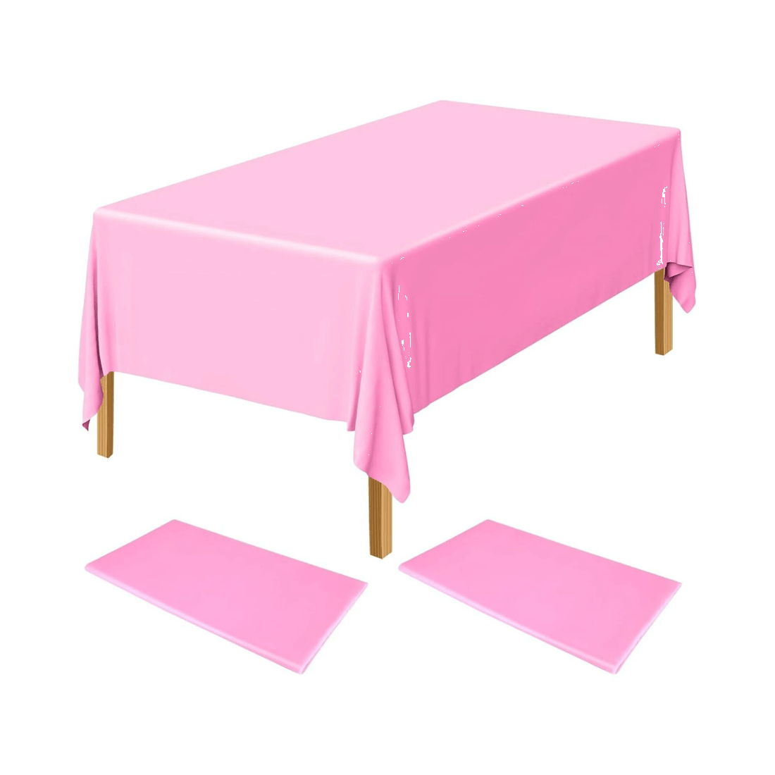 1 BR Home Reusable and Washable Table Cloth for Christmas Parties, 137cm x 274cm, 1 of 3