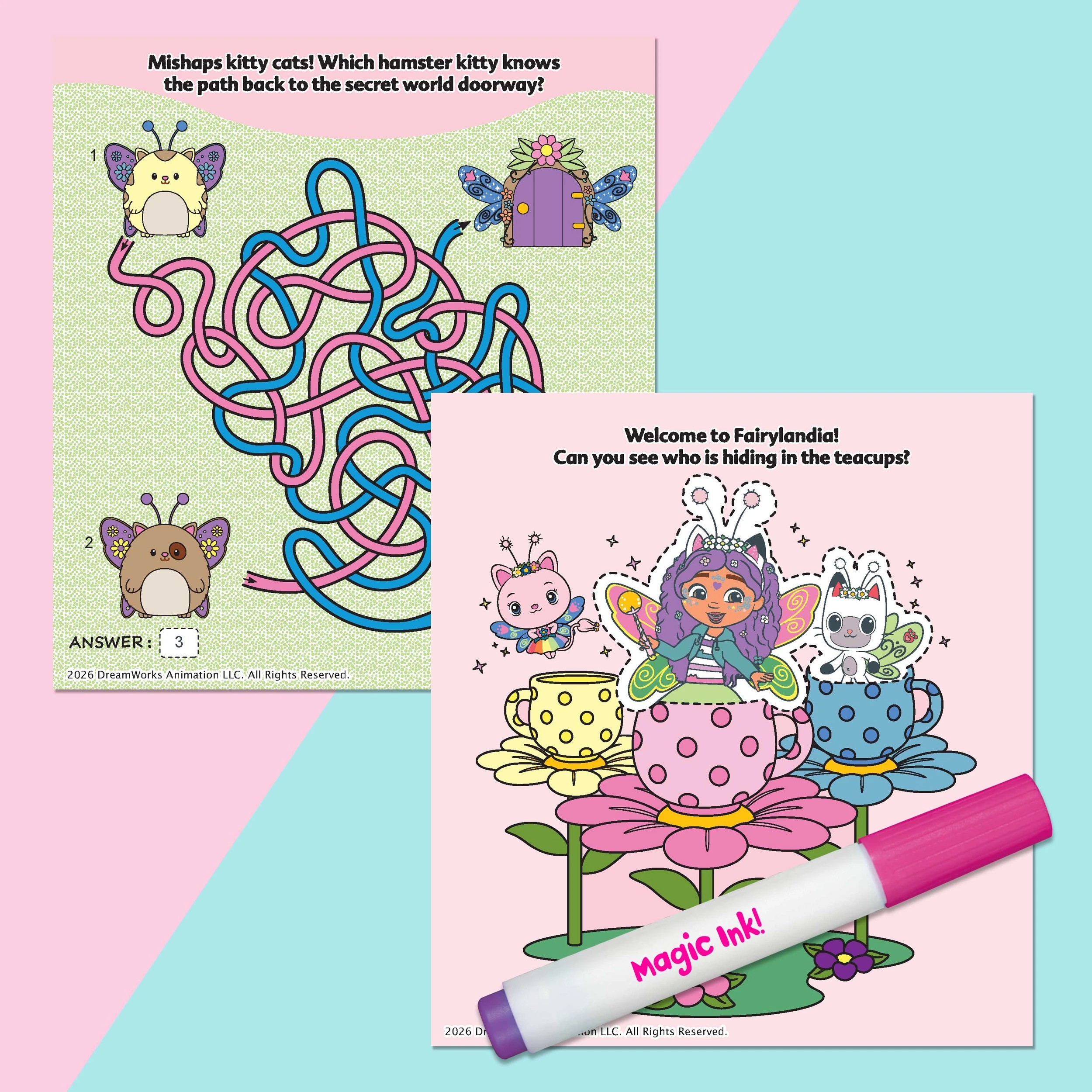 4 INKredibles Gabby's Dollhouse Magic Ink Pictures! - Book, 4 of 5