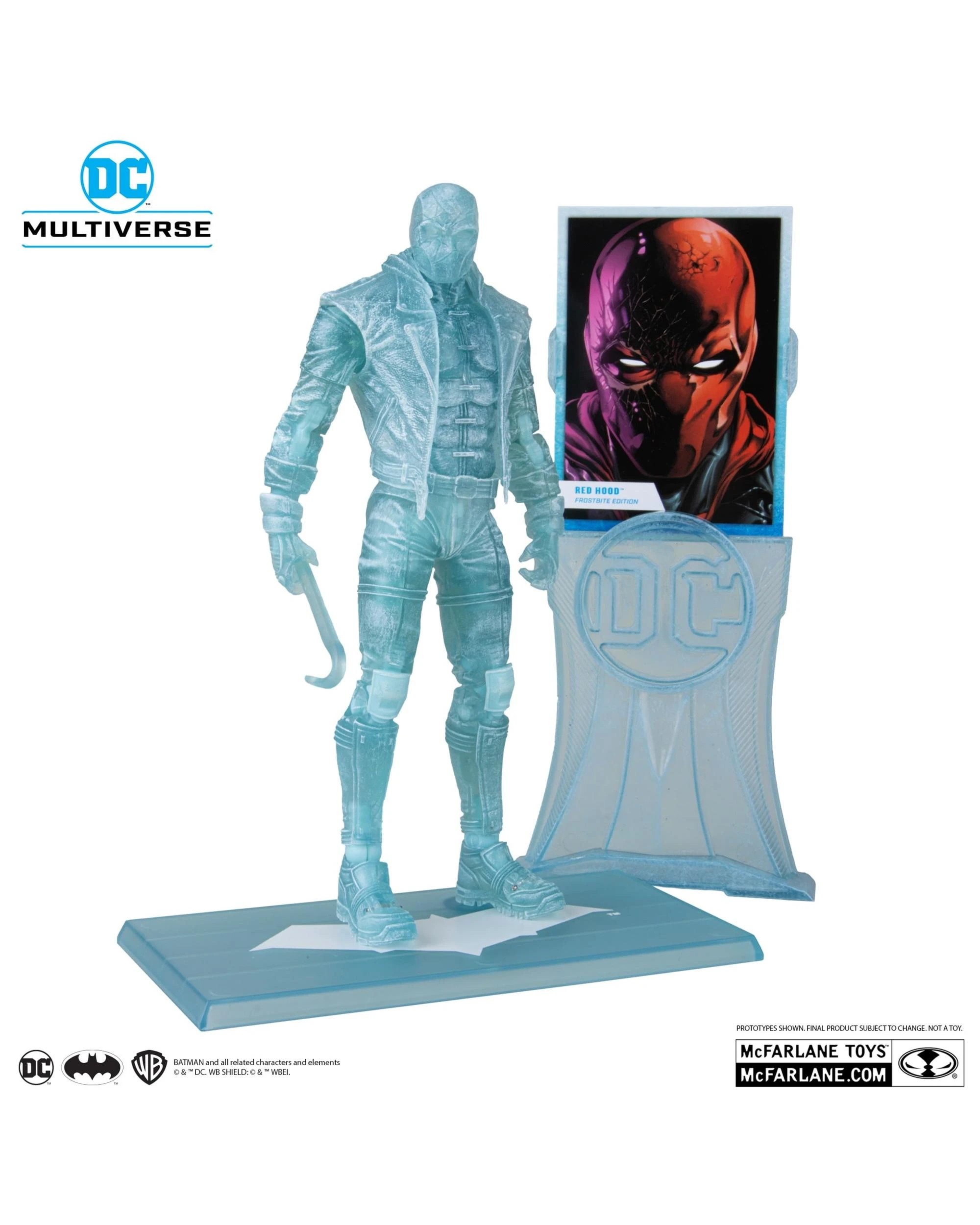 3 DC Multiverse Gold Label Batman Three Jokers Red Hood Frostbite Edition 7 inch Action Figure, 3 of 9