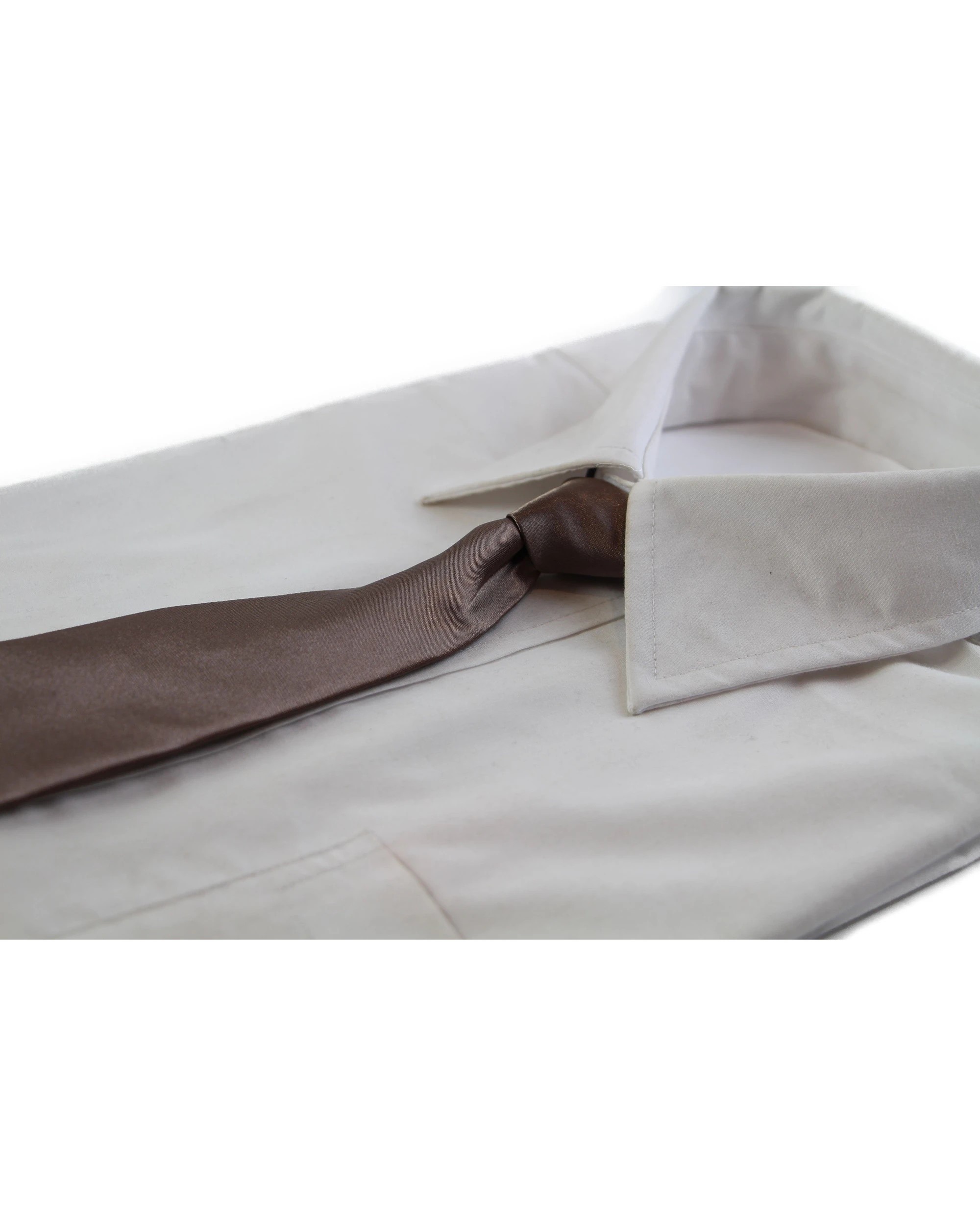 1 Zasel Kids Boys Cafe Elastic Plain Neck Tie, 1 of 1