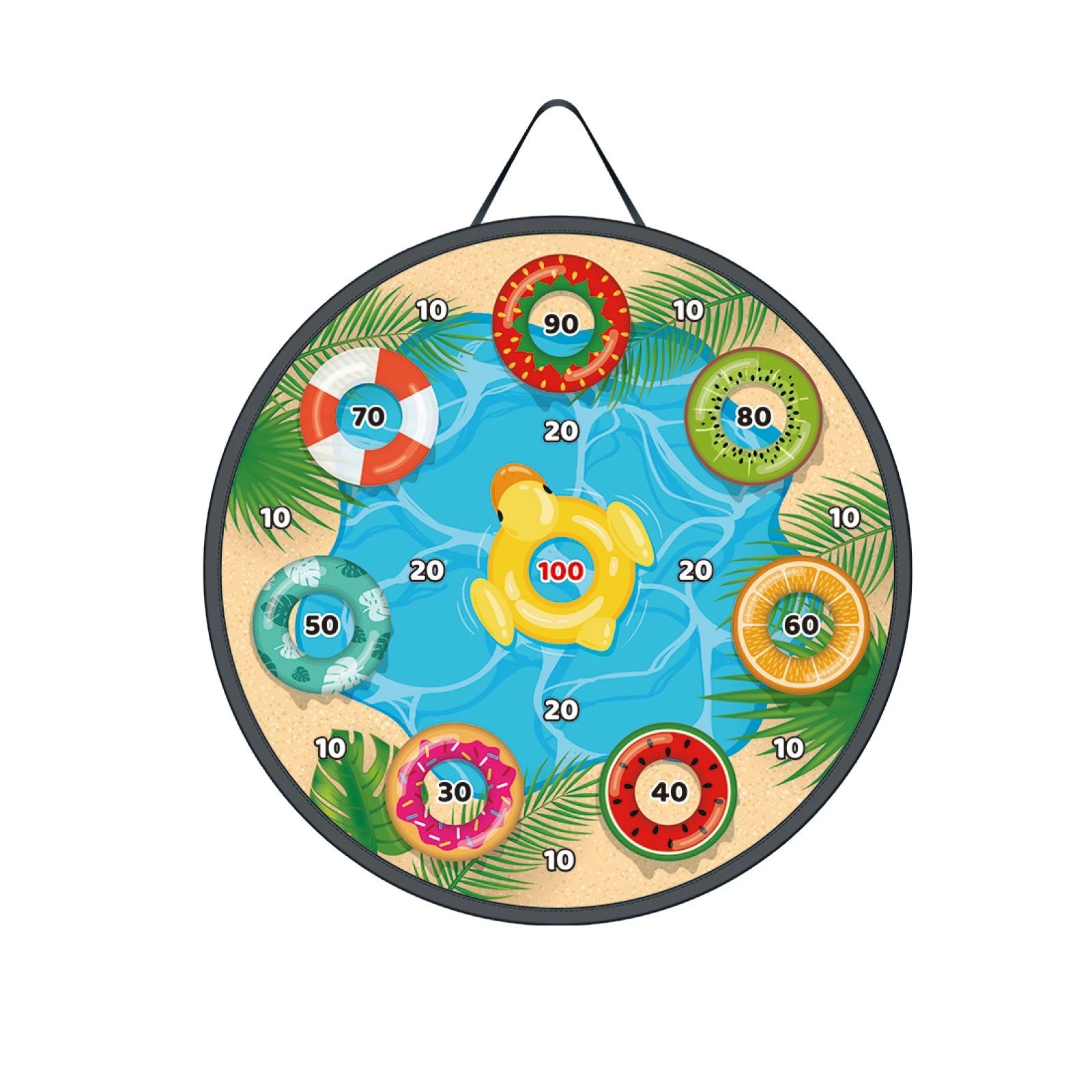 5 Ausway Fun Indoor & Outdoor Throwing Game Set for Kids with Bean Bags, Rings Sticky Balls And Carry Bag, 5 of 7