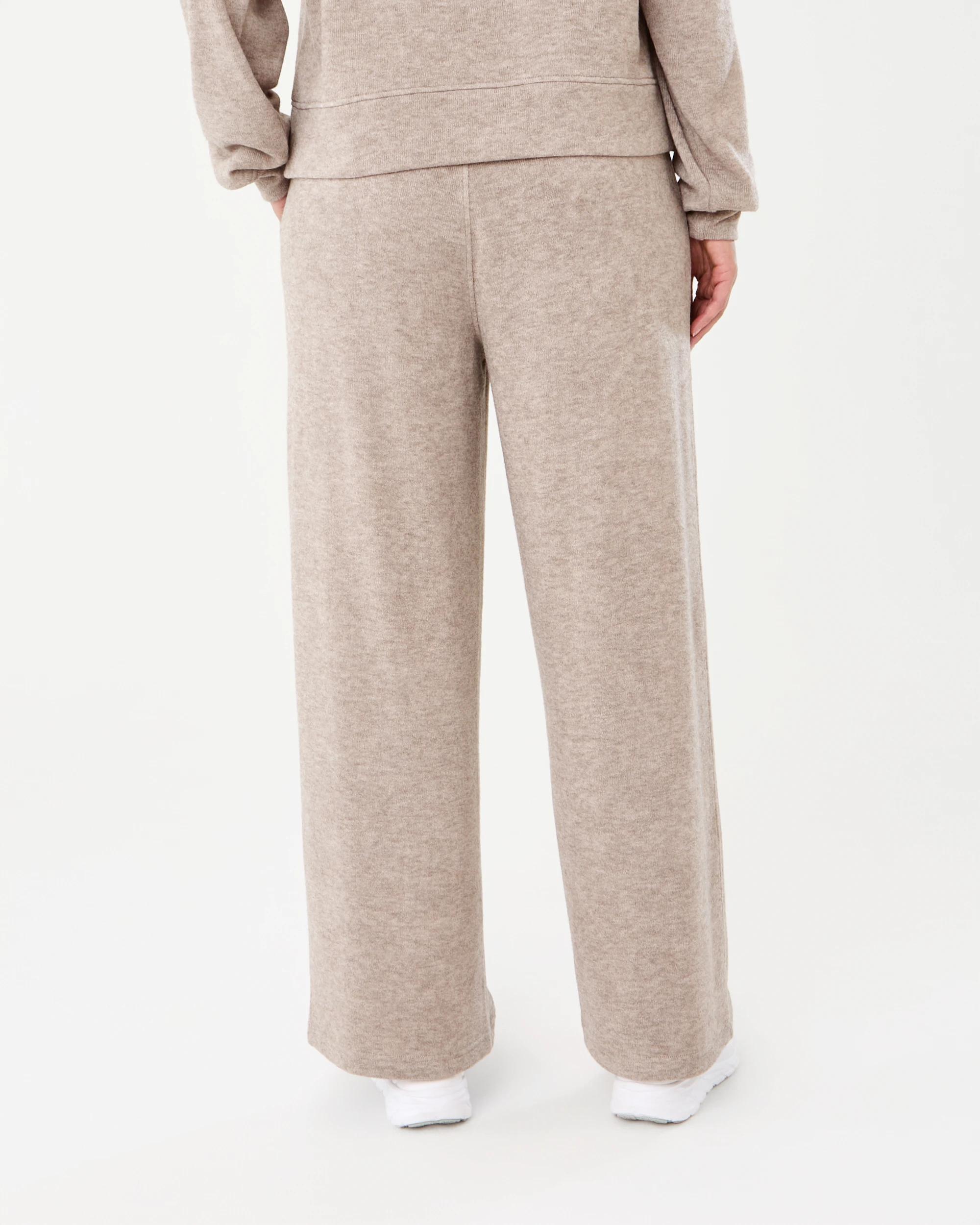 4 Everlast Womens Terry Towelling Pants Mushroom, 4 of 6