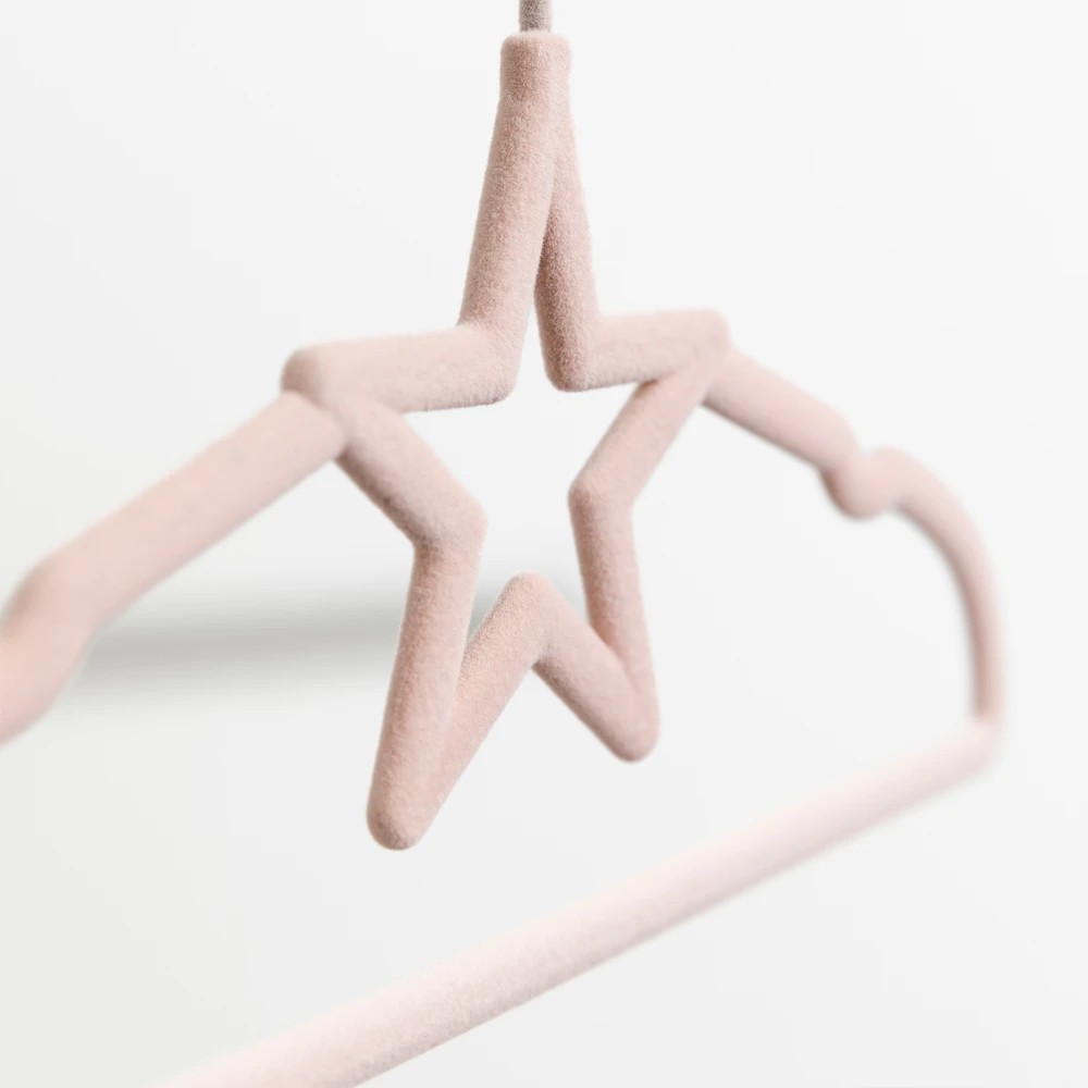 2 Living Textiles - Baby Coat Hangers 10pk - Pink, 2 of 4