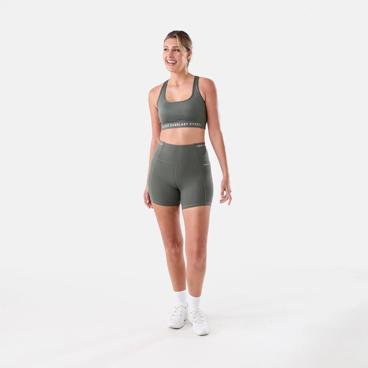 5 Everlast Womens Bike Shorts Olive, 5 of 5