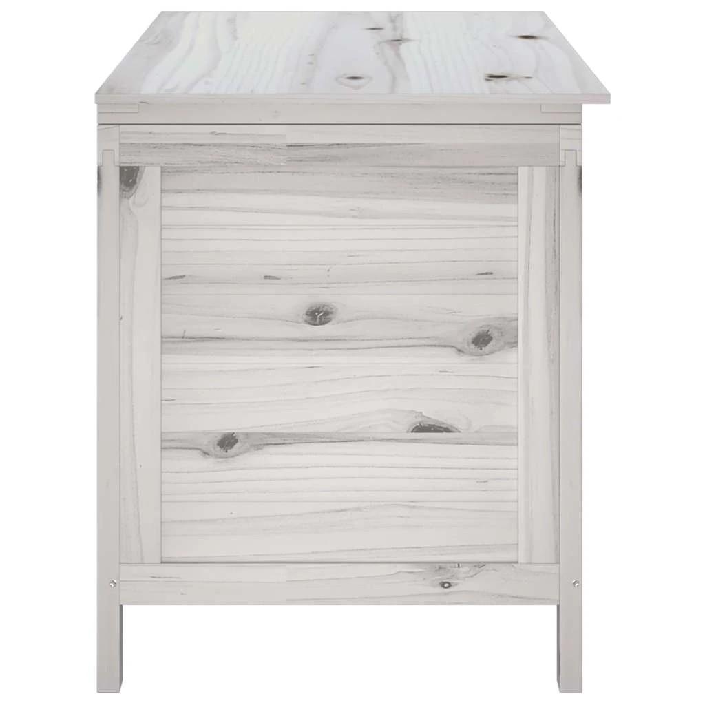 5 vidaXL garden storage box Ample Storage - White, 5 of 9