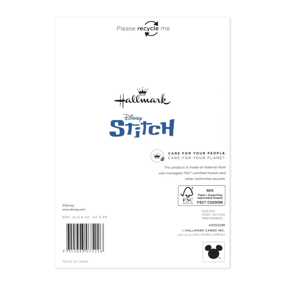 4 Hallmark Valentine's Day Card - Disney Lilo & Stitch, 4 of 4