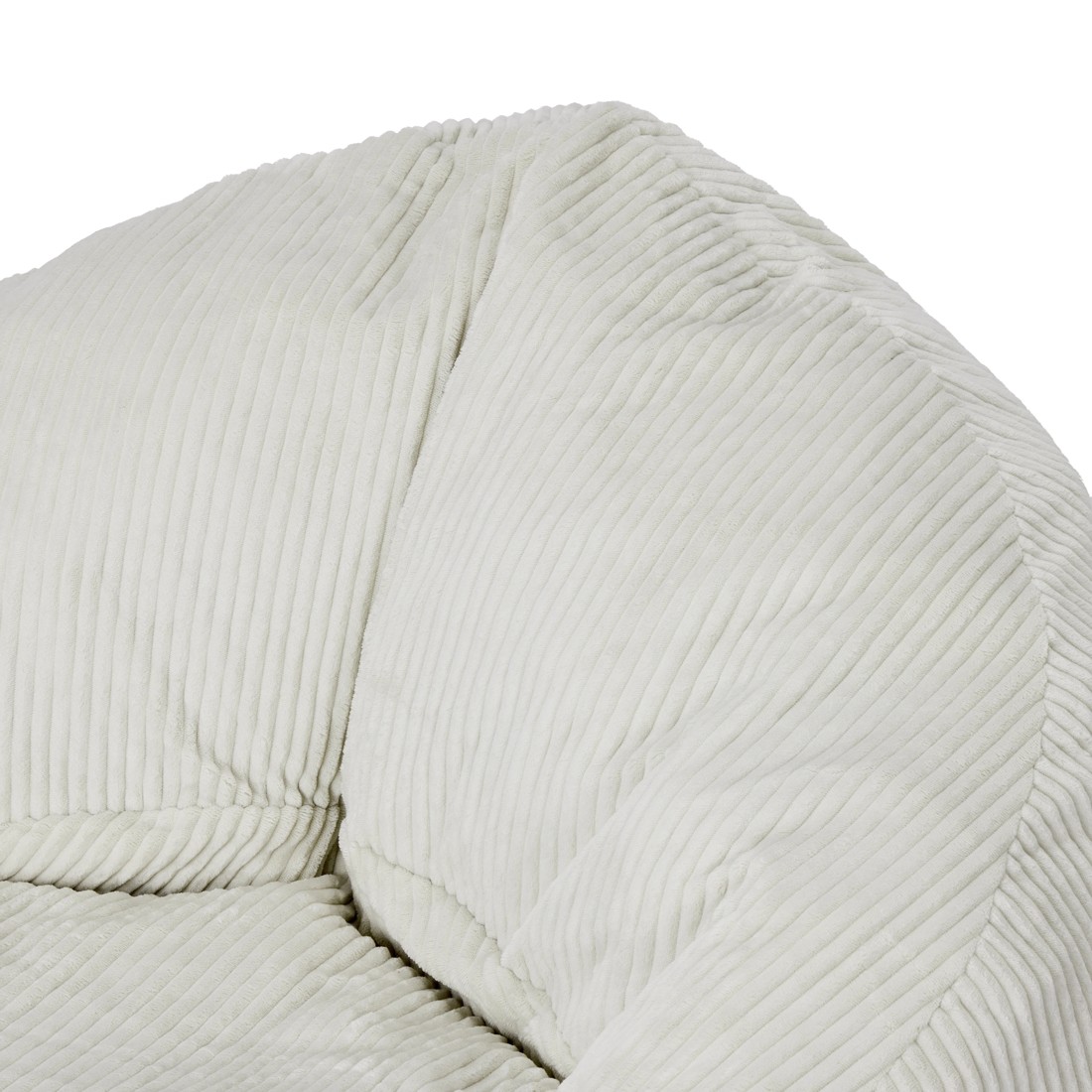 5 Light Grey Corduroy Comfort Pod, 5 of 6