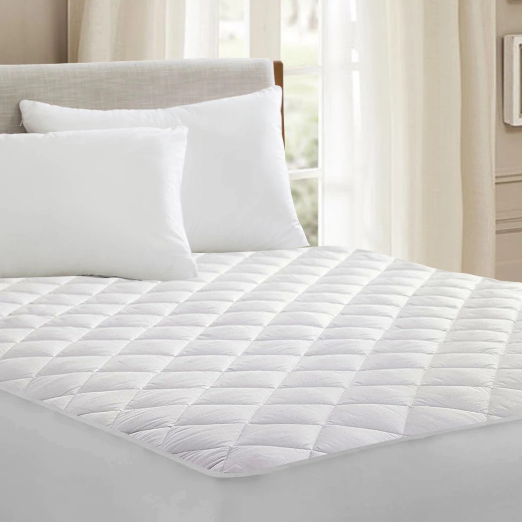 7 Dreamz Fully Fitted Waterproof Microfiber Mattress Protector in King Size, 7 of 7