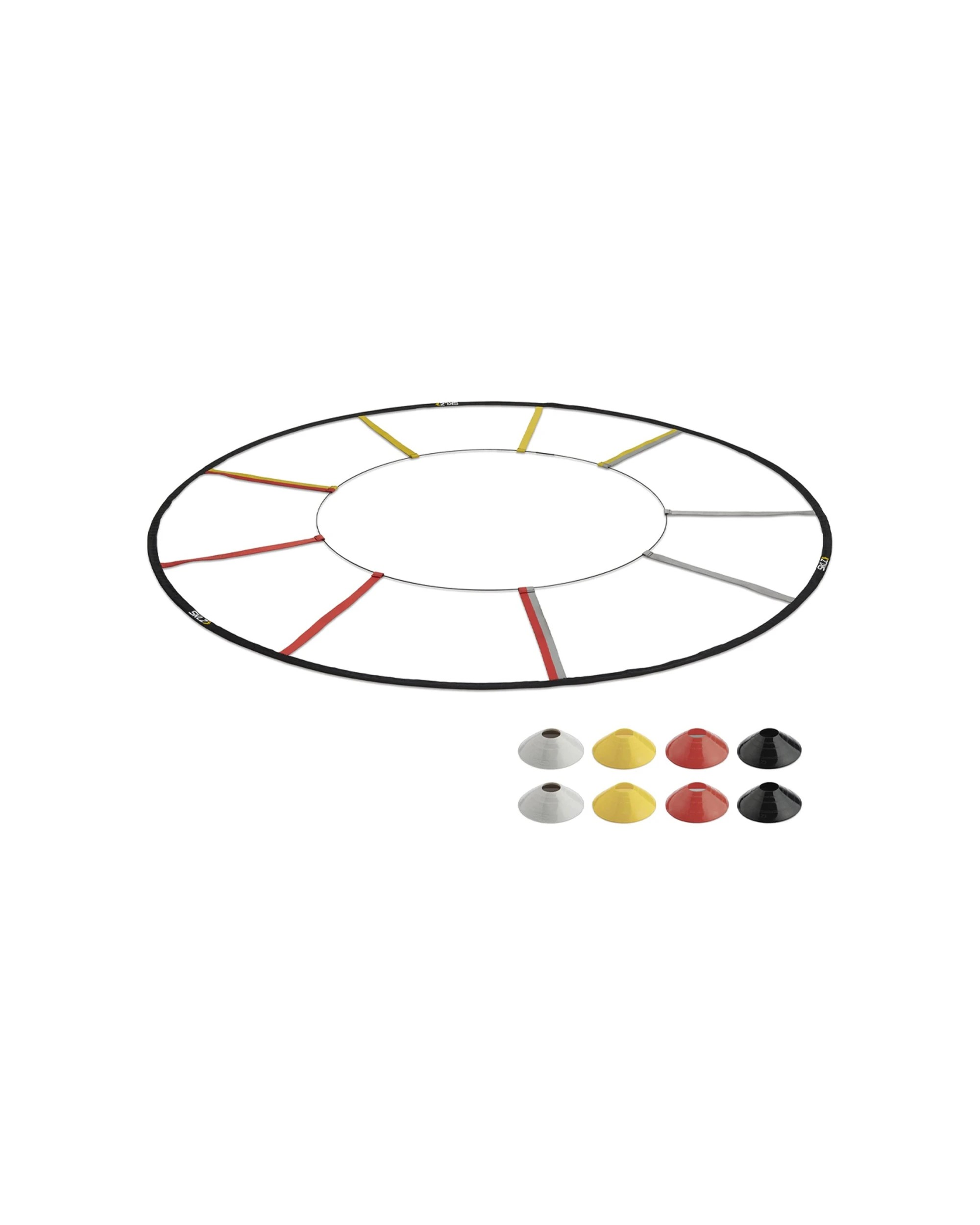 1 Sklz Reactive Circular Agility Training Ladder Set Includes Ladder And 8 Cones - Multi, 1 of 7