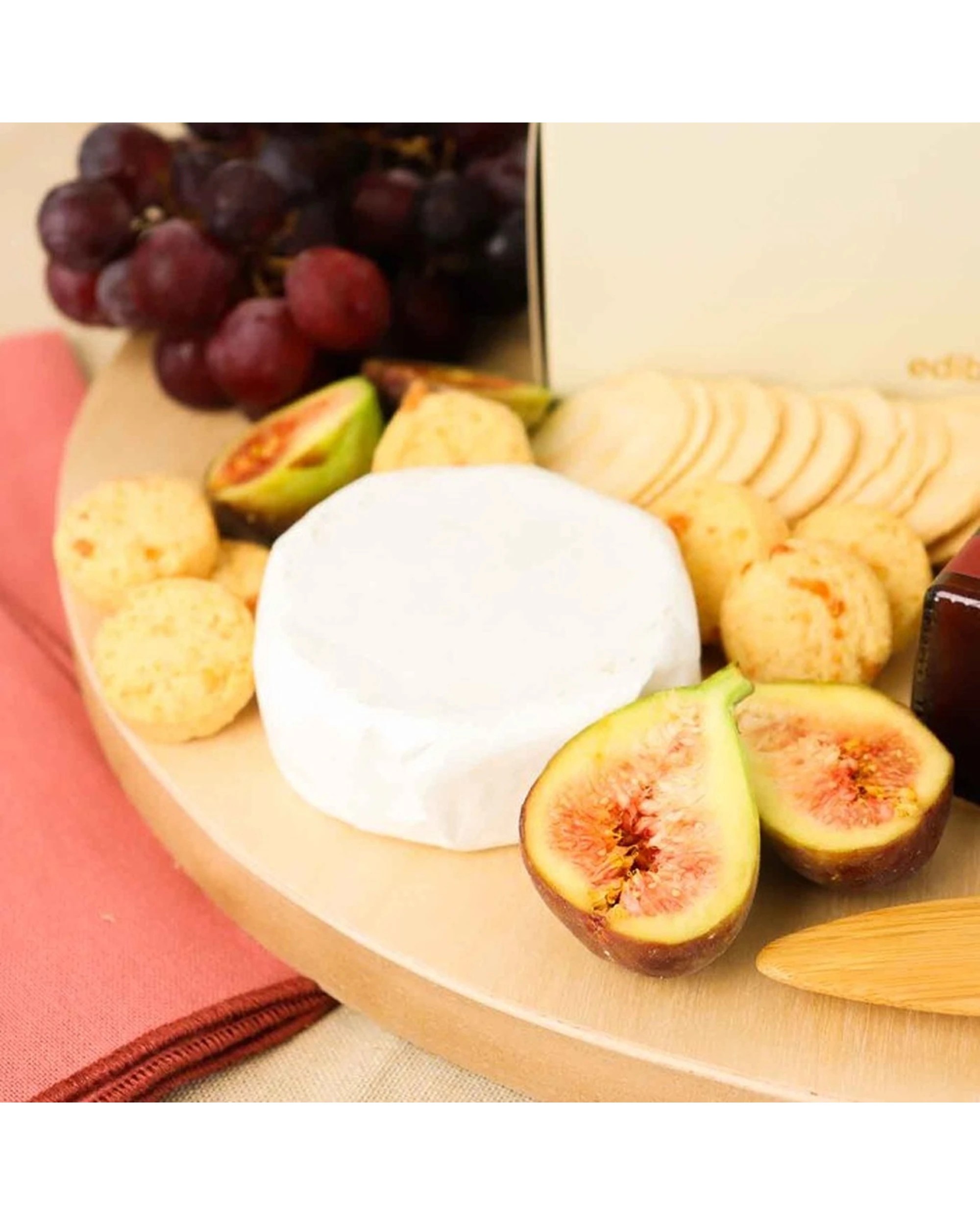 4 Edible Blooms Cheese Gift Box With Barossa Camembert Wooden Board - Multi, 4 of 5