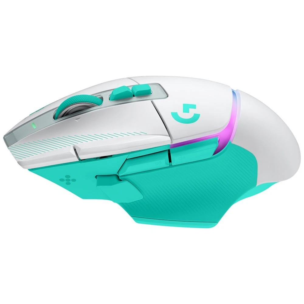 Logitech G502X Wireless Gaming Mouse White/Blue - Kmart