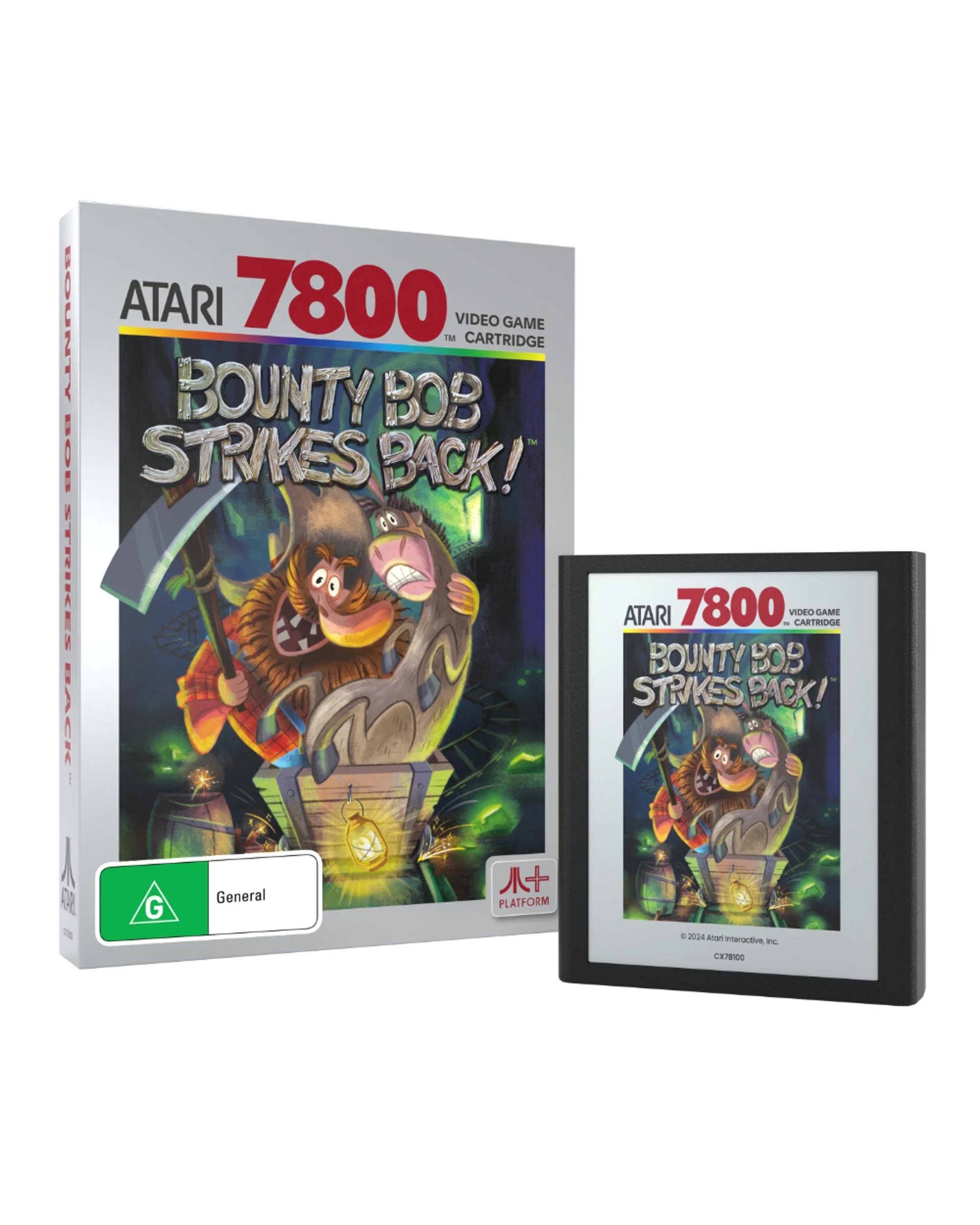 1 Atari Bounty BOB Strikes Back 7800, 1 of 7