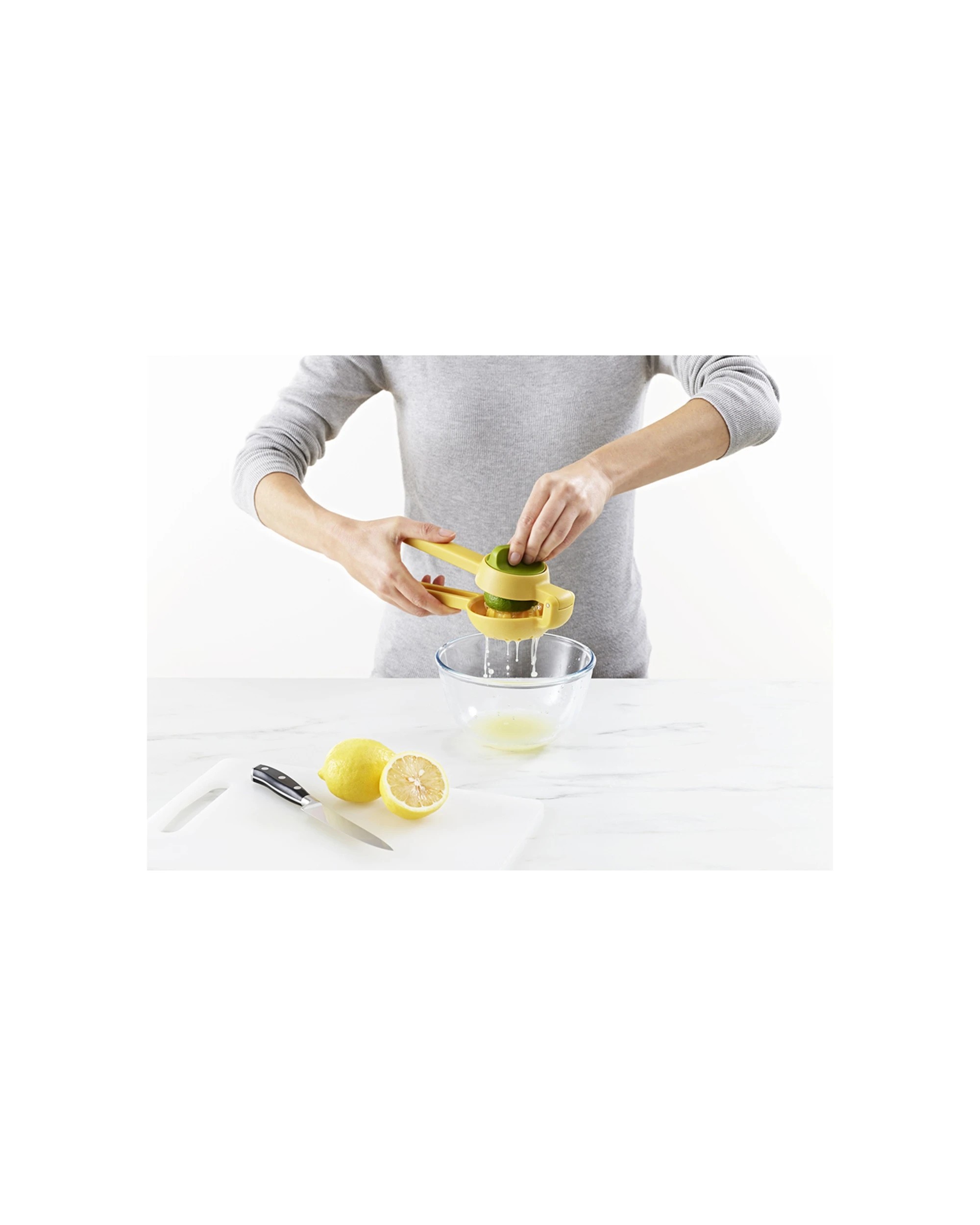 5 Joseph Joseph JuiceMax Dual-Action Citrus Press Easy-Squeeze Handles - Yellow, 5 of 5