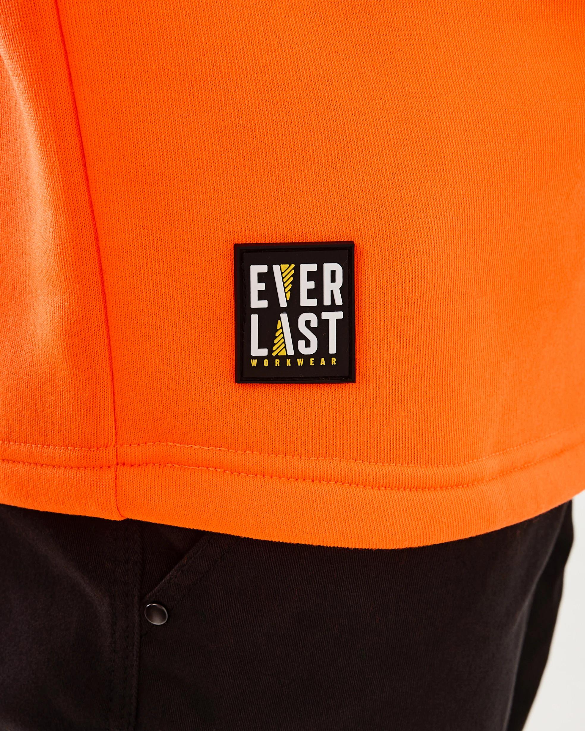 8 Everlast Work Pull Over Hoodie Orange, 8 of 9