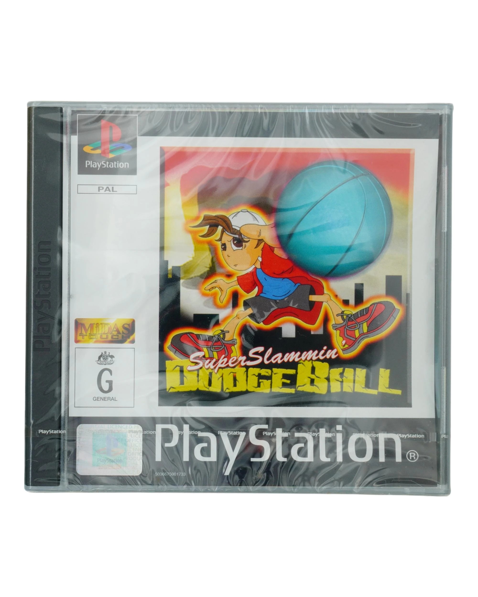 1 Super Slammin Dodgeball - PS1, 1 of 3