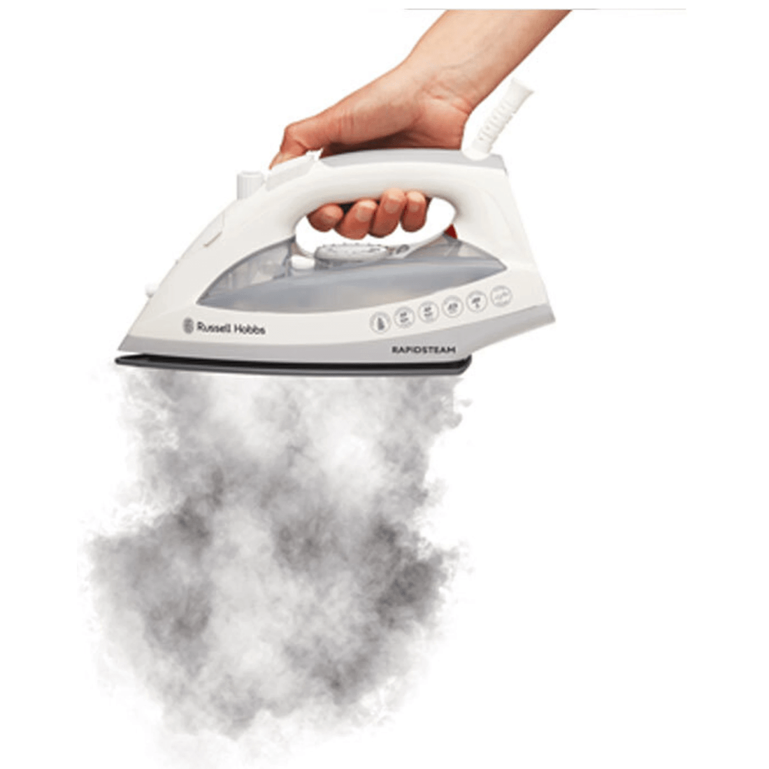 4 Russell Hobbs Rhc902 Clothing/garment Rapid Steam Shot Ironing Ceramic 2400w - White, 4 of 7