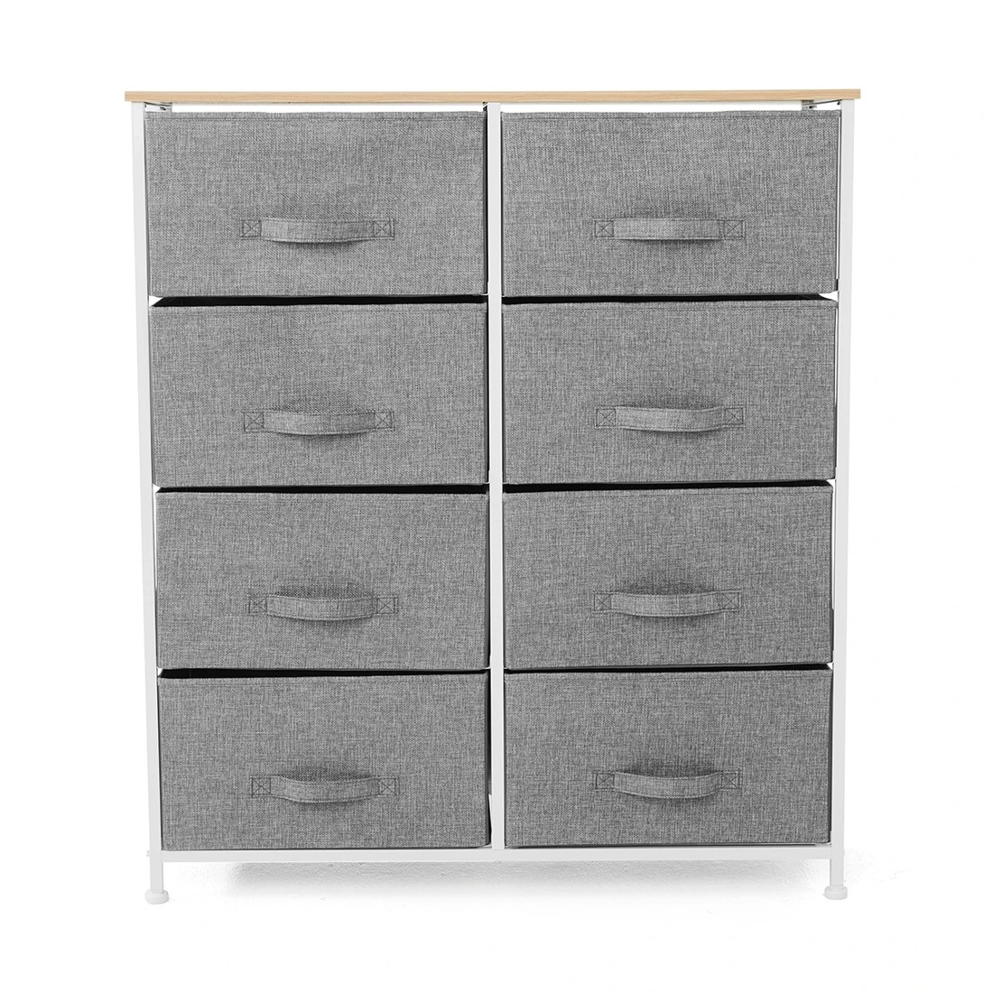 4 8 Drawer Chest - Grey, 4 of 9