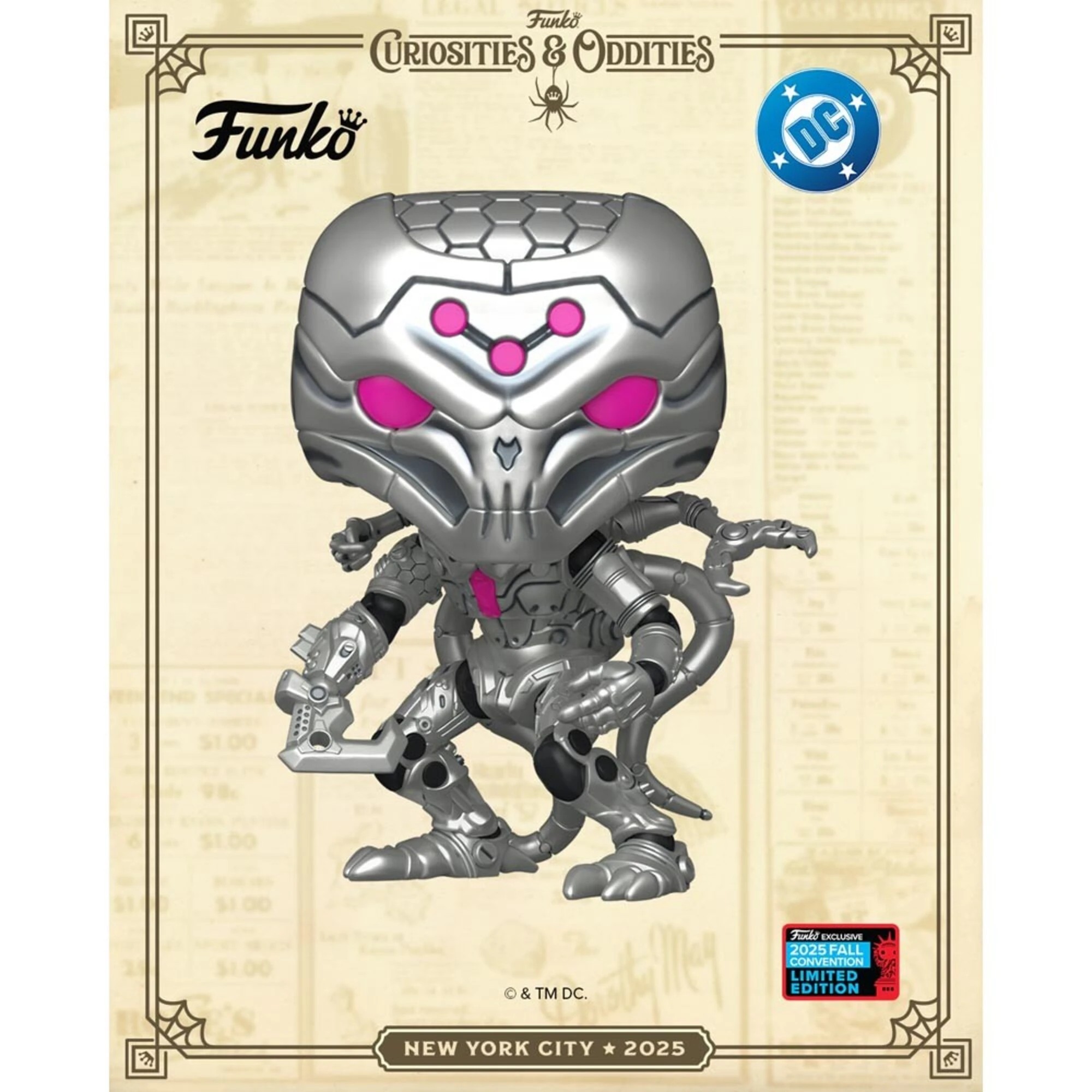 3 DC Comics - Brainiac NYCC 2025 Pop! Vinyl Figure, 3 of 3