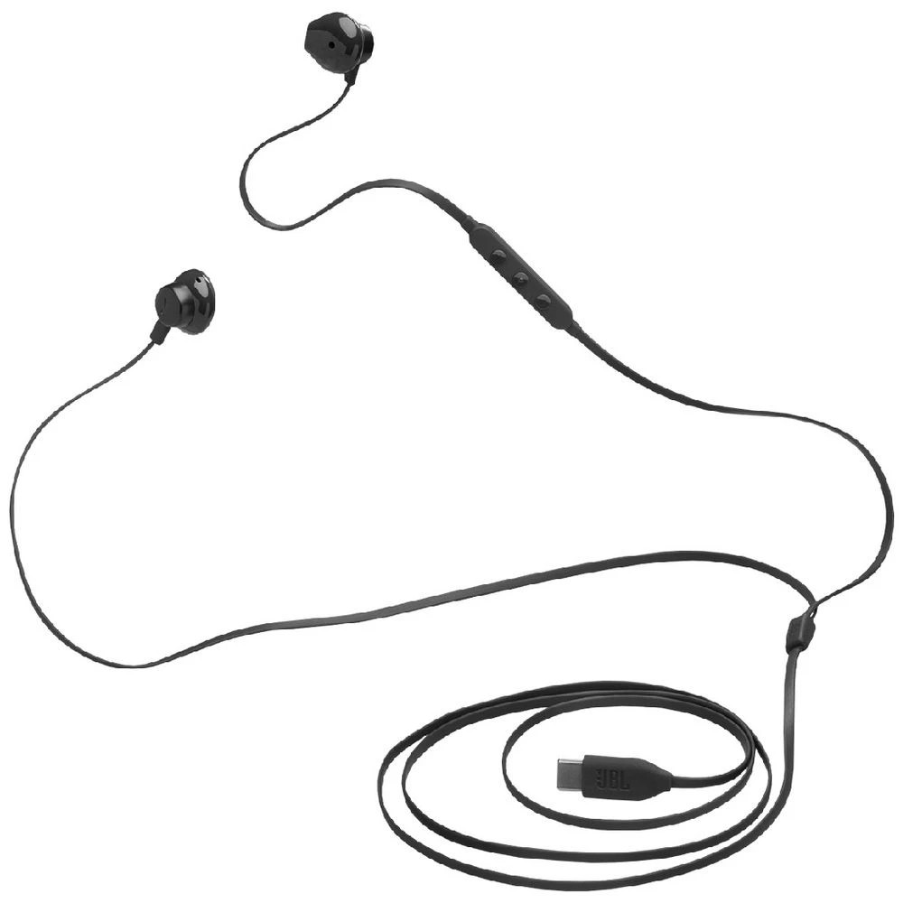 5 JBL Tune T305 USB-C Wired Headphones Black, 5 of 7