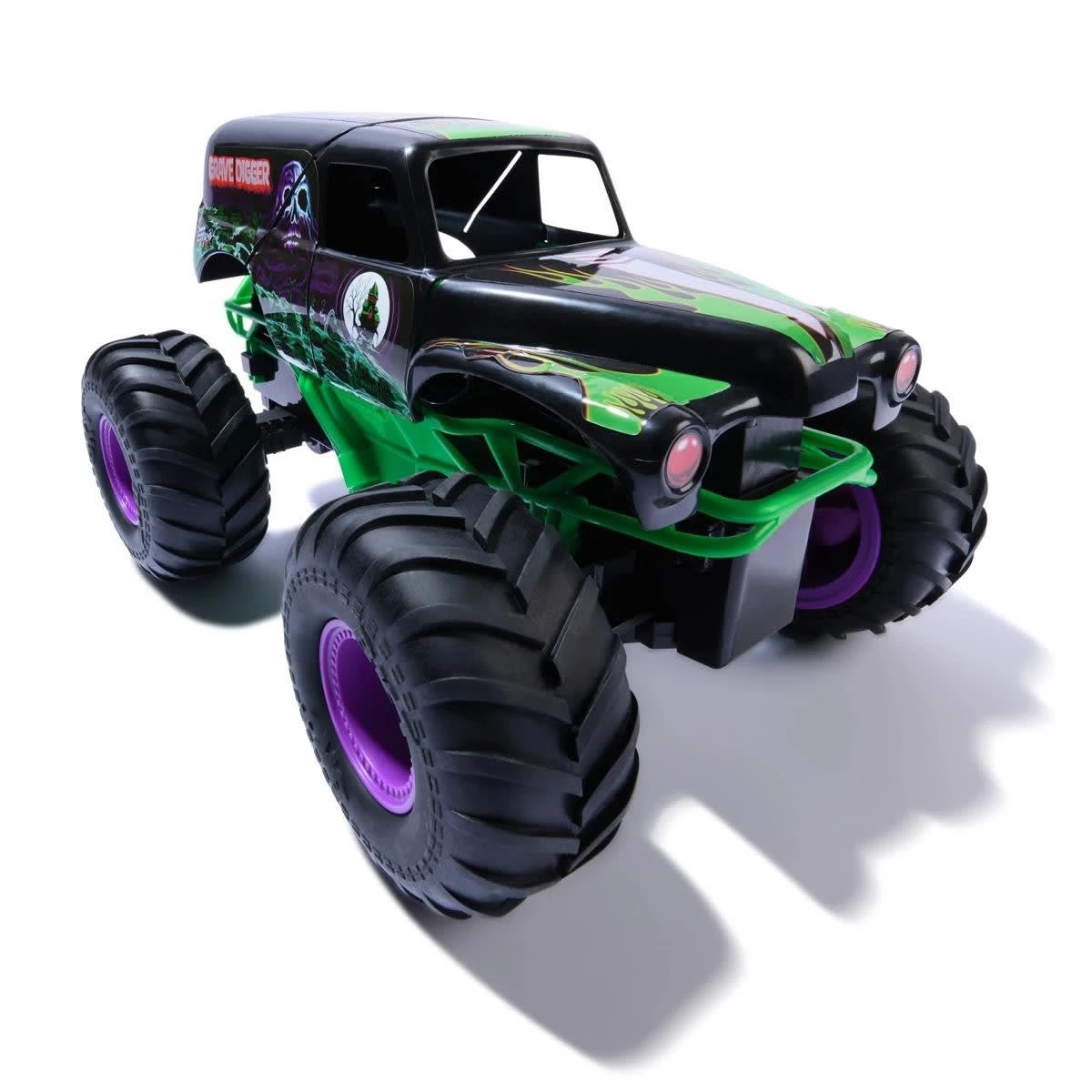 4 Monster Jam Smash & Bash Grave Digger RC, 4 of 7