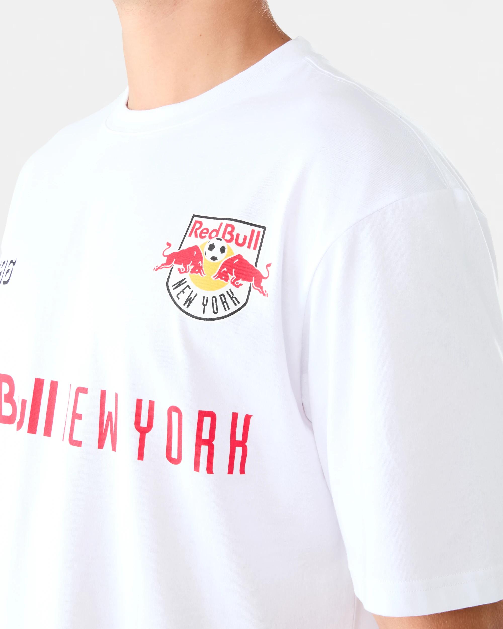 6 MLS New York Red Bulls Adult T-shirt White, 6 of 7