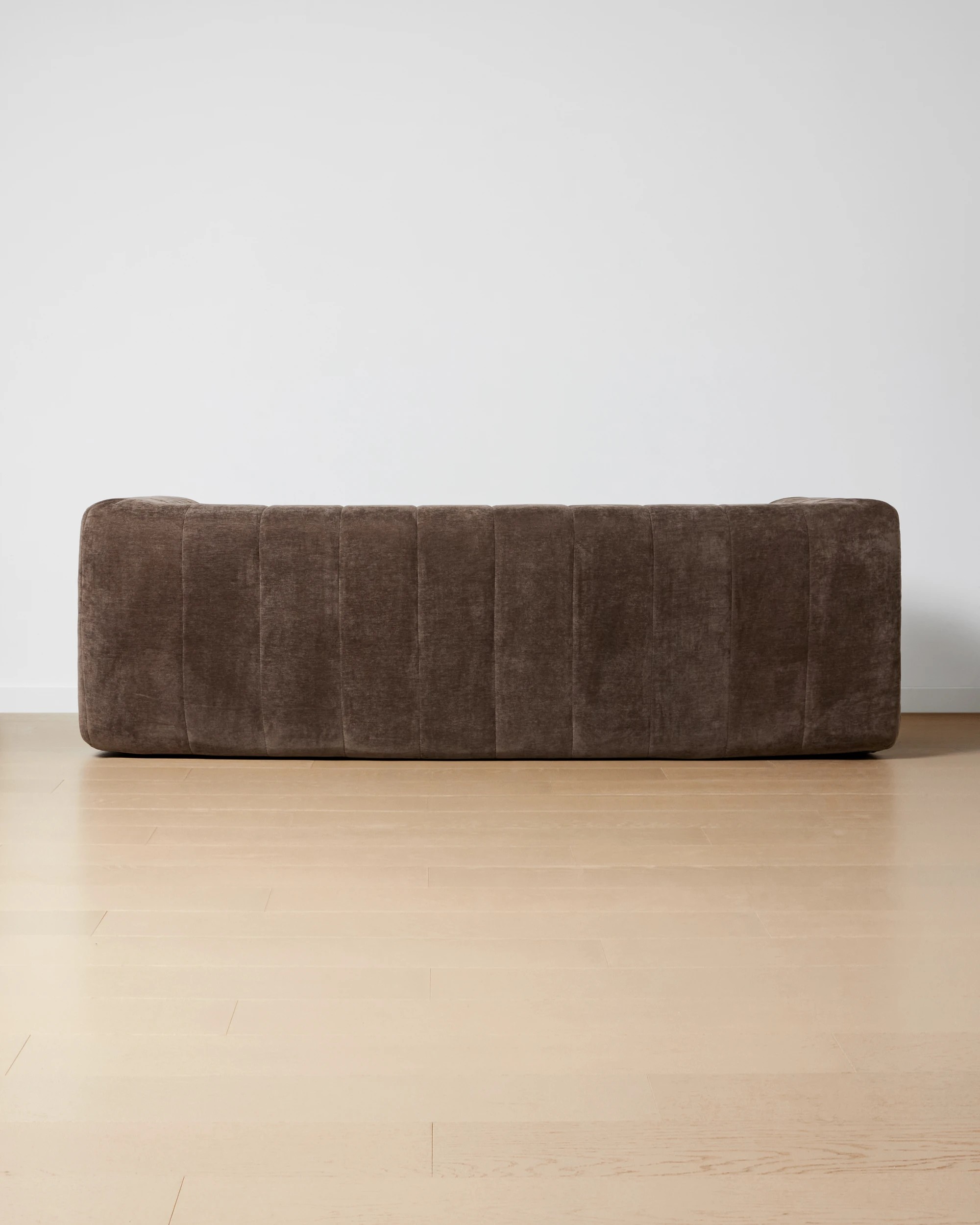 6 Trove 3 Seat Compressed Sofa - Chocolate, 6 of 9