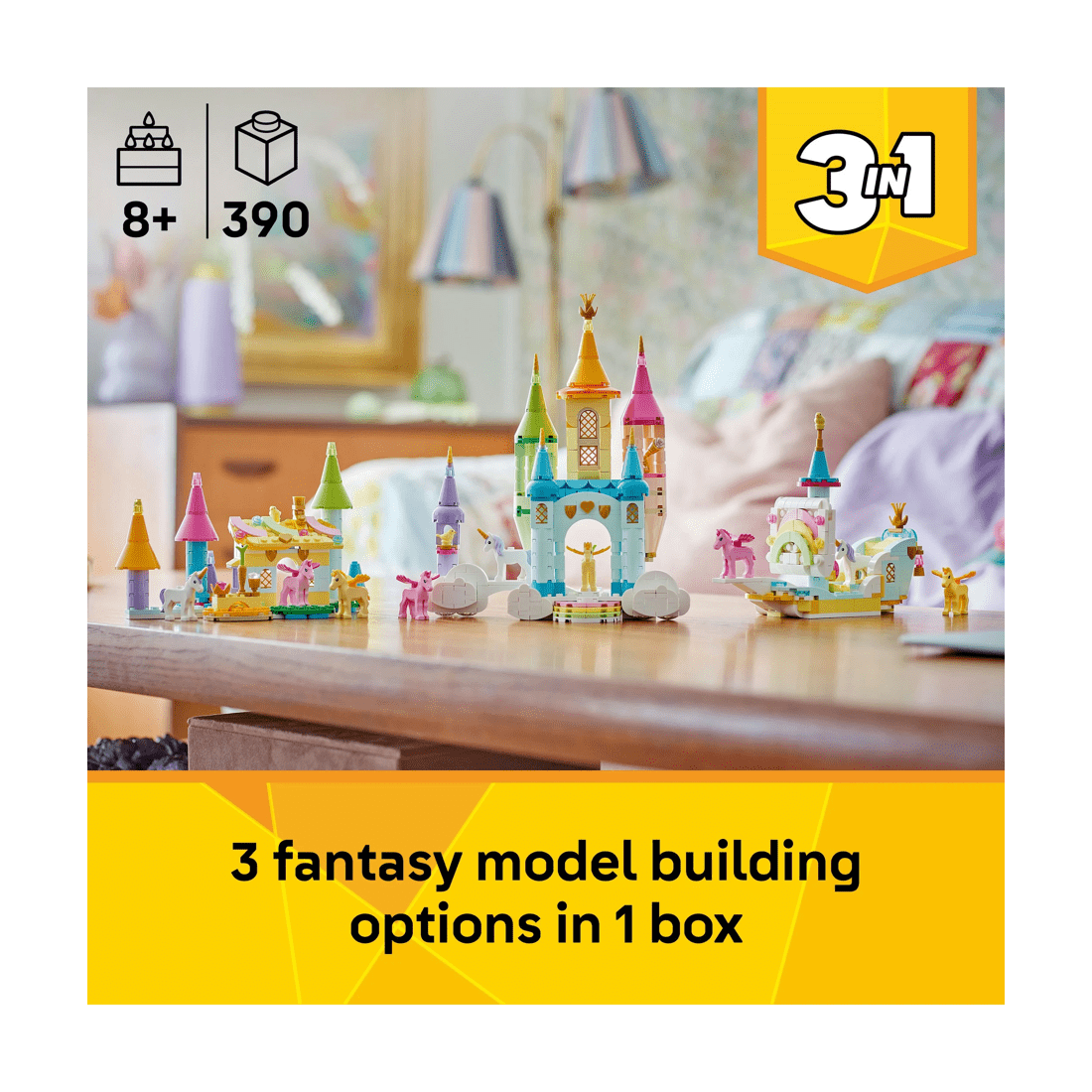 3 LEGO Creator Unicorn Castle 31175, 3 of 10