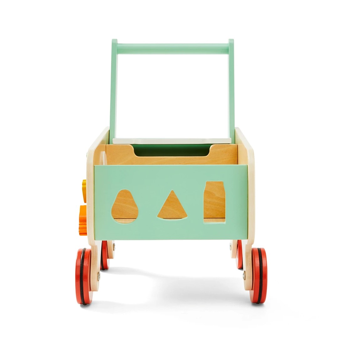 5 4 Piece Wooden Shopping Cart Playset, 5 of 10