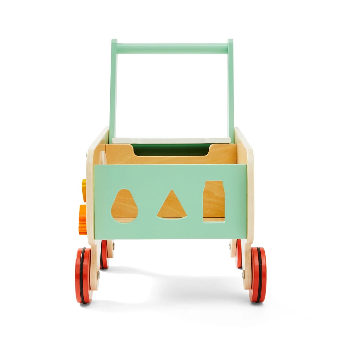 5 4 Piece Wooden Shopping Cart Playset, 5 of 10