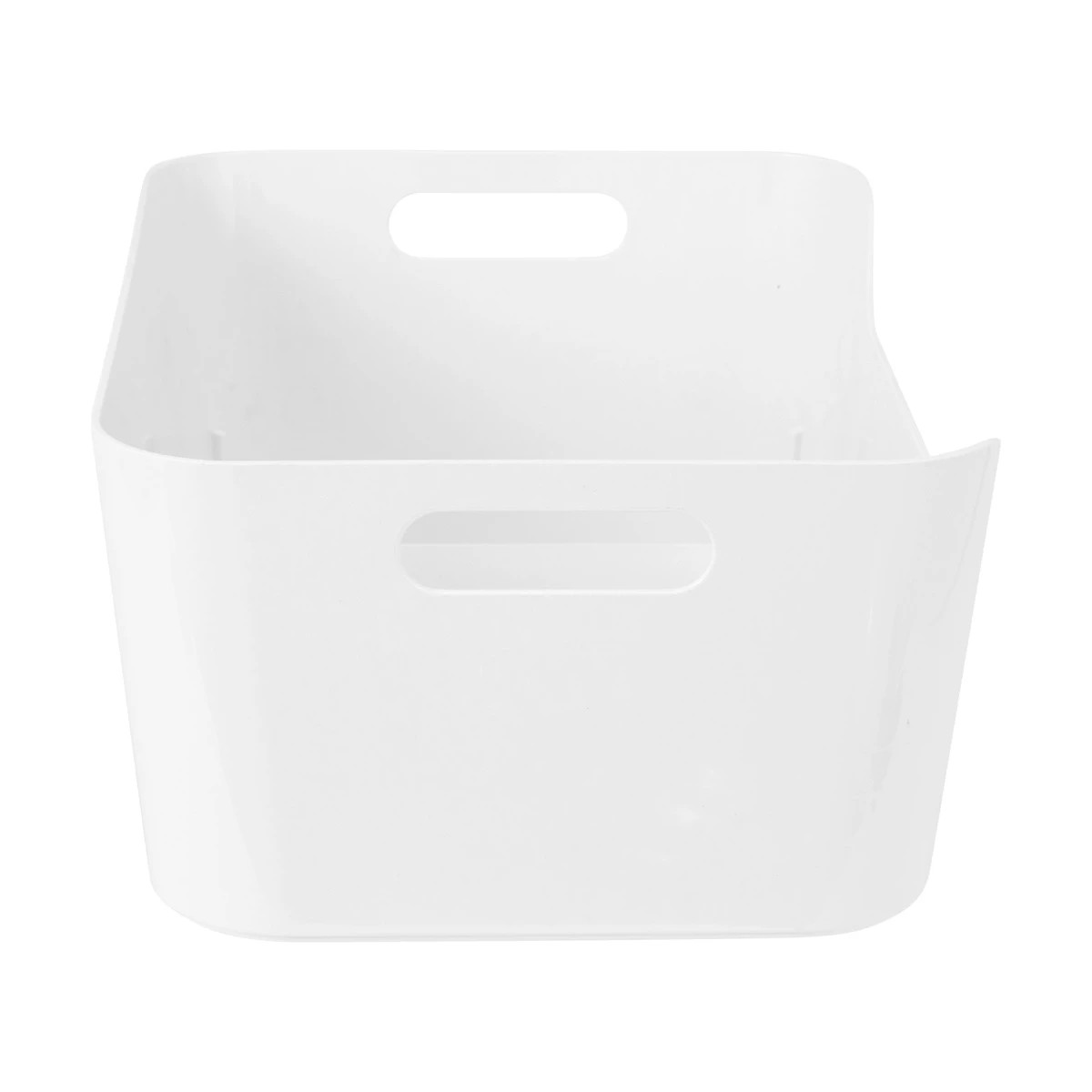4 Medium Cut Out Edge Tub - White, 4 of 5