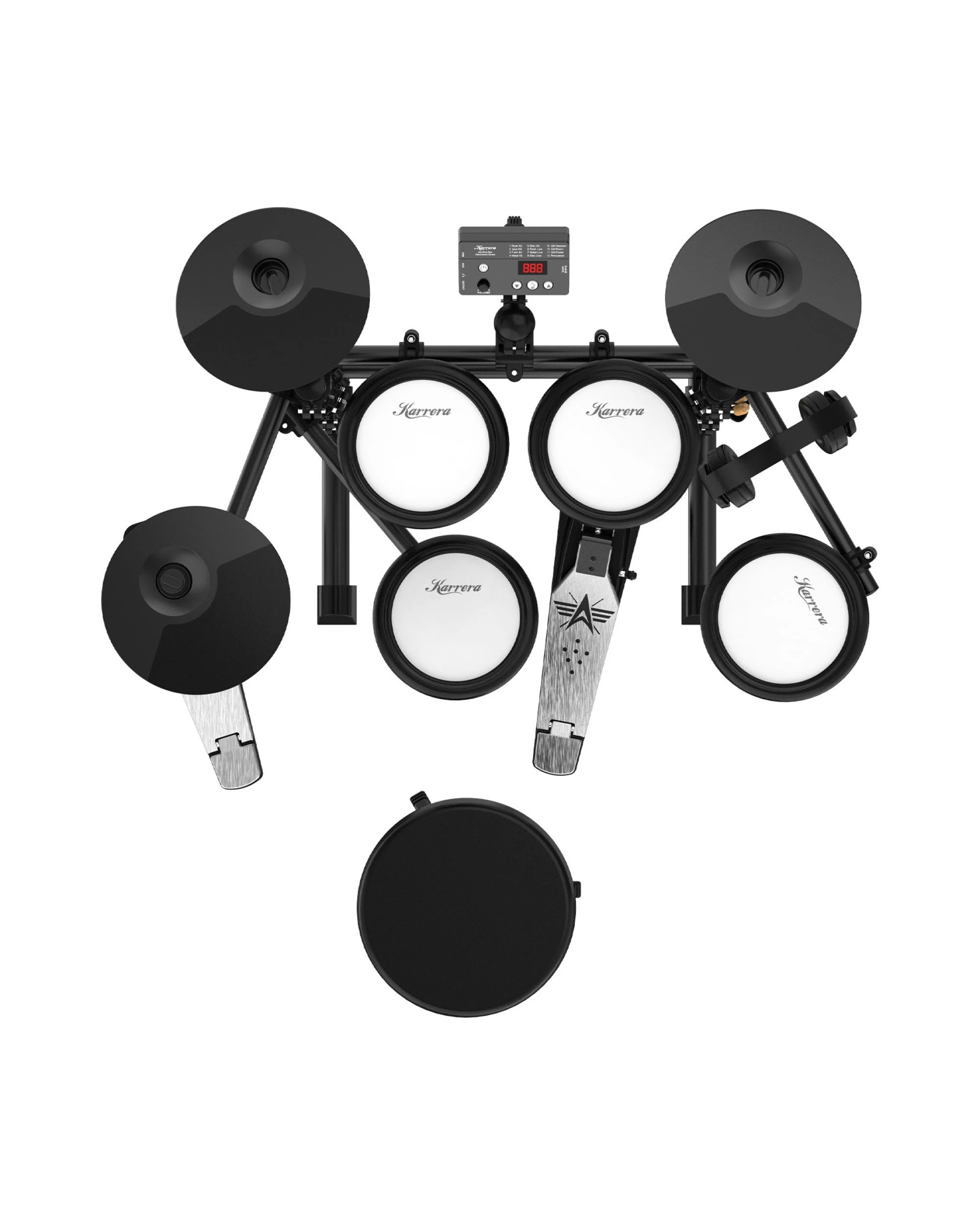3 Karrera TDX-16 Electronic Drum Kit with Pedals, 3 of 10