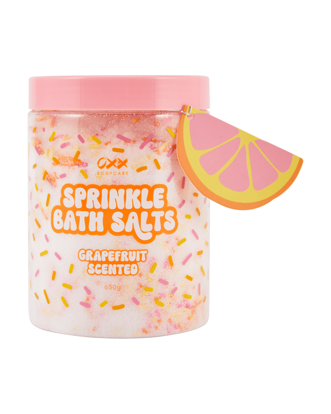 5 OXX Bodycare Sprinkle Bath Salts 650g - Grapefruit Scented, 5 of 5