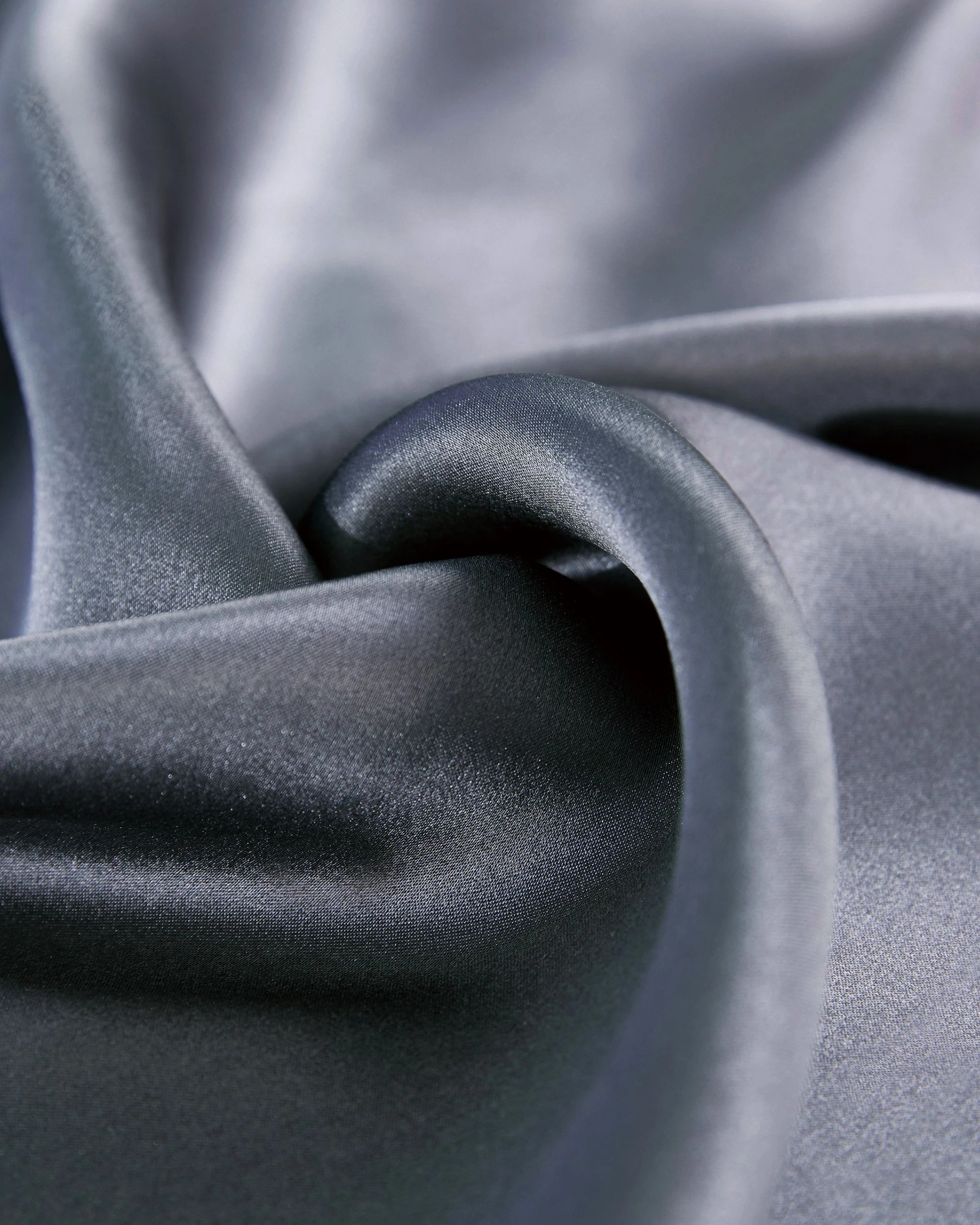 3 Gioia Casa Mulberry Silk Pillowcase Soft Hypoallergenic - Charcoal, 3 of 4