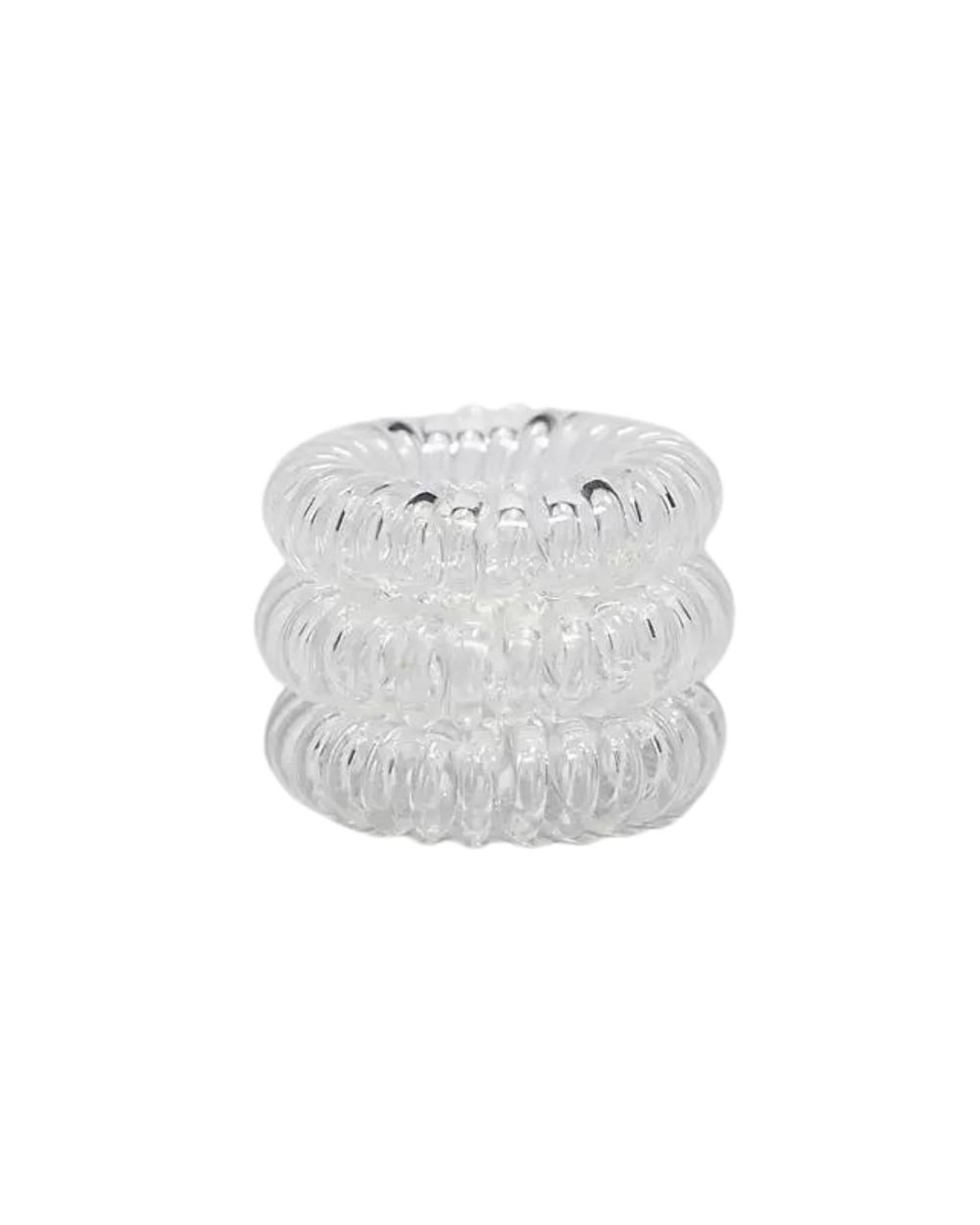 2 Invisibobble Original Spiral Traceless Hair Ties 3Pk - Crystal Clear - Clear, 2 of 2