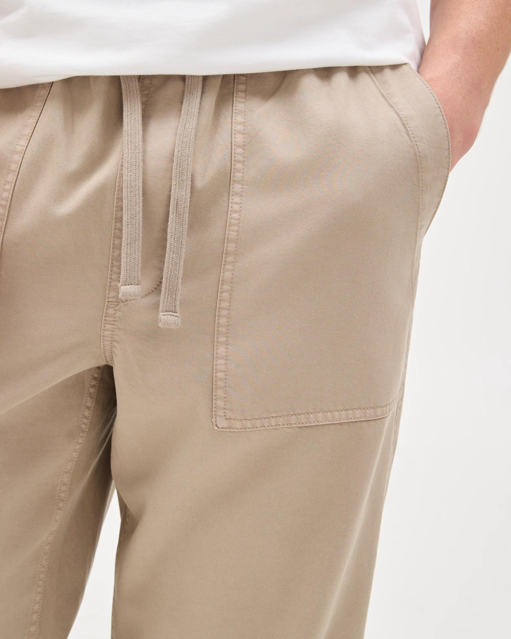 6 Target Man Elastic Waist Beach Pants ELEPHANT SKIN, 6 of 7