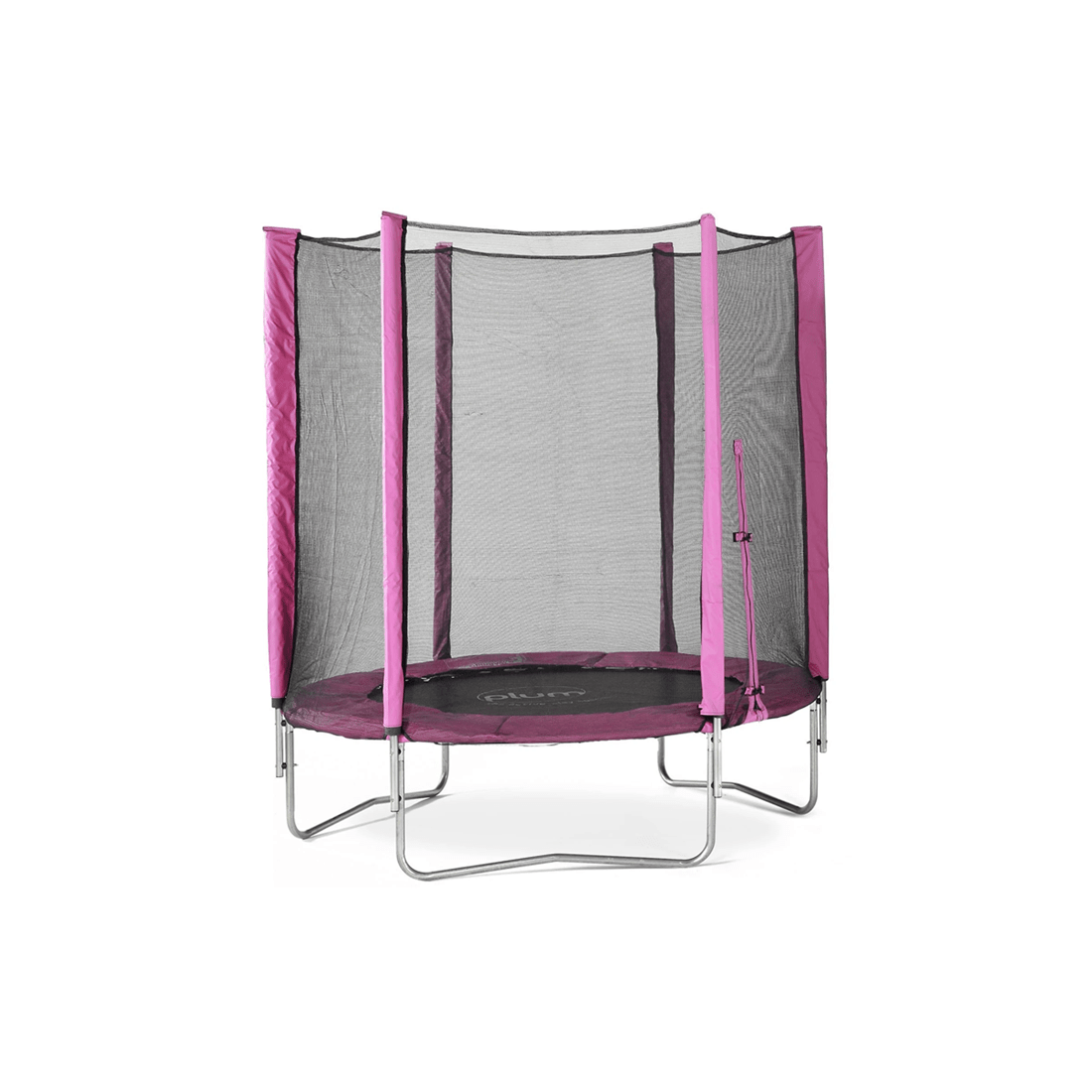 1 Plum Play Au 6ft Junior Trampoline With Enclosure And Safety Pads 36cm Frame
 - Pink, 1 of 7