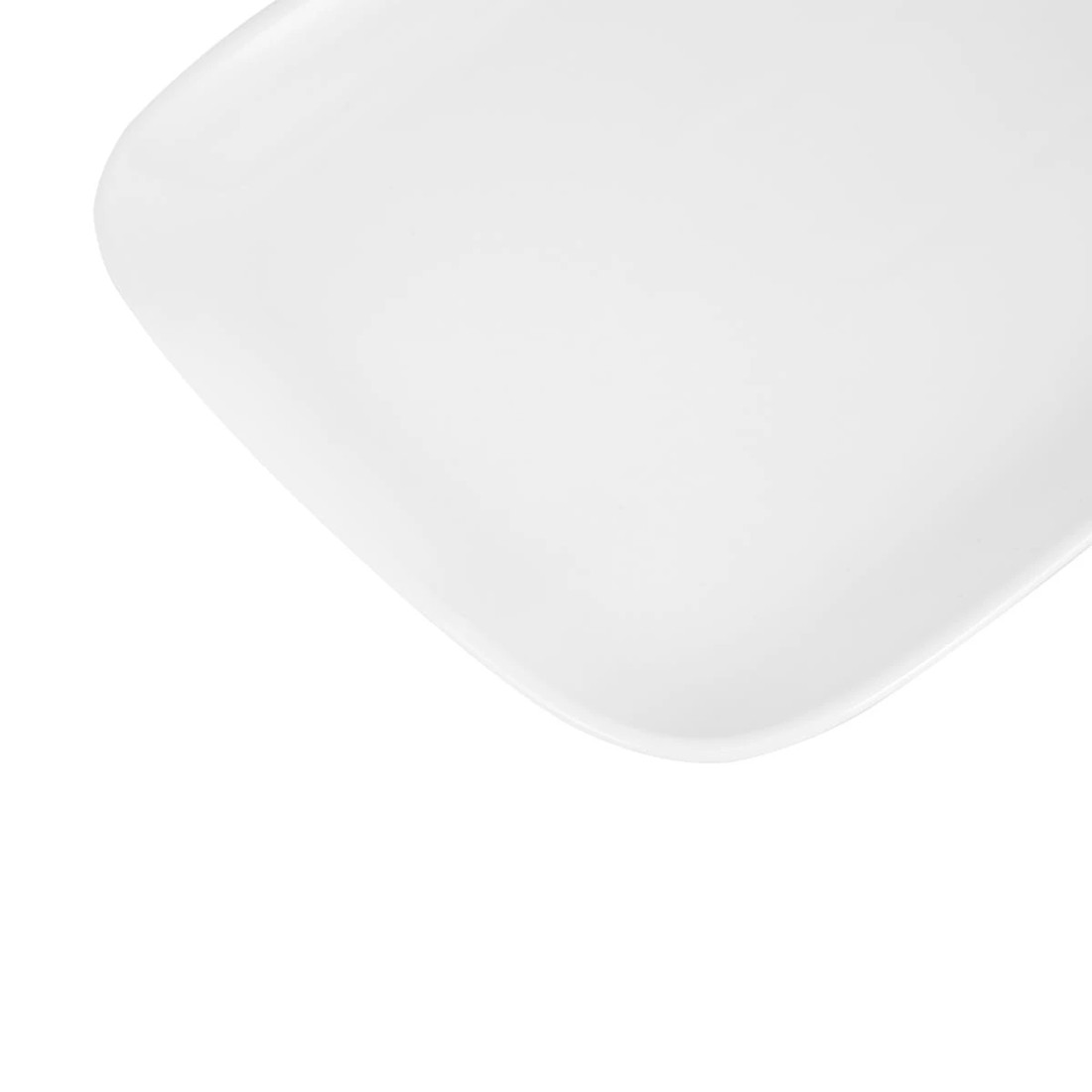 4 White Rectangle Platter, 4 of 5