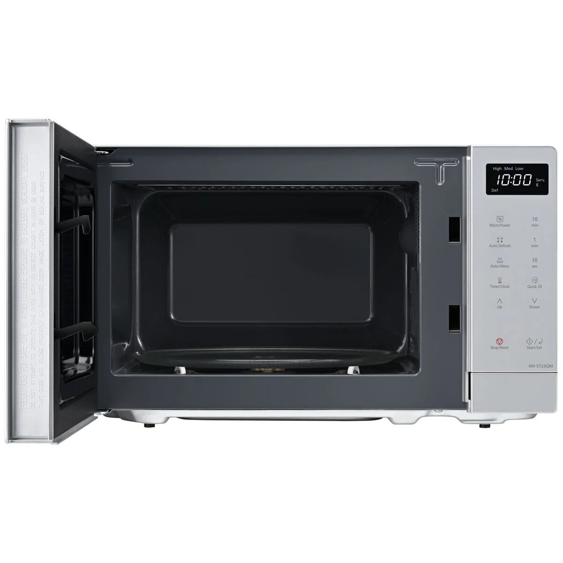5 Panasonic 20L Microwave Oven Silver, 5 of 5
