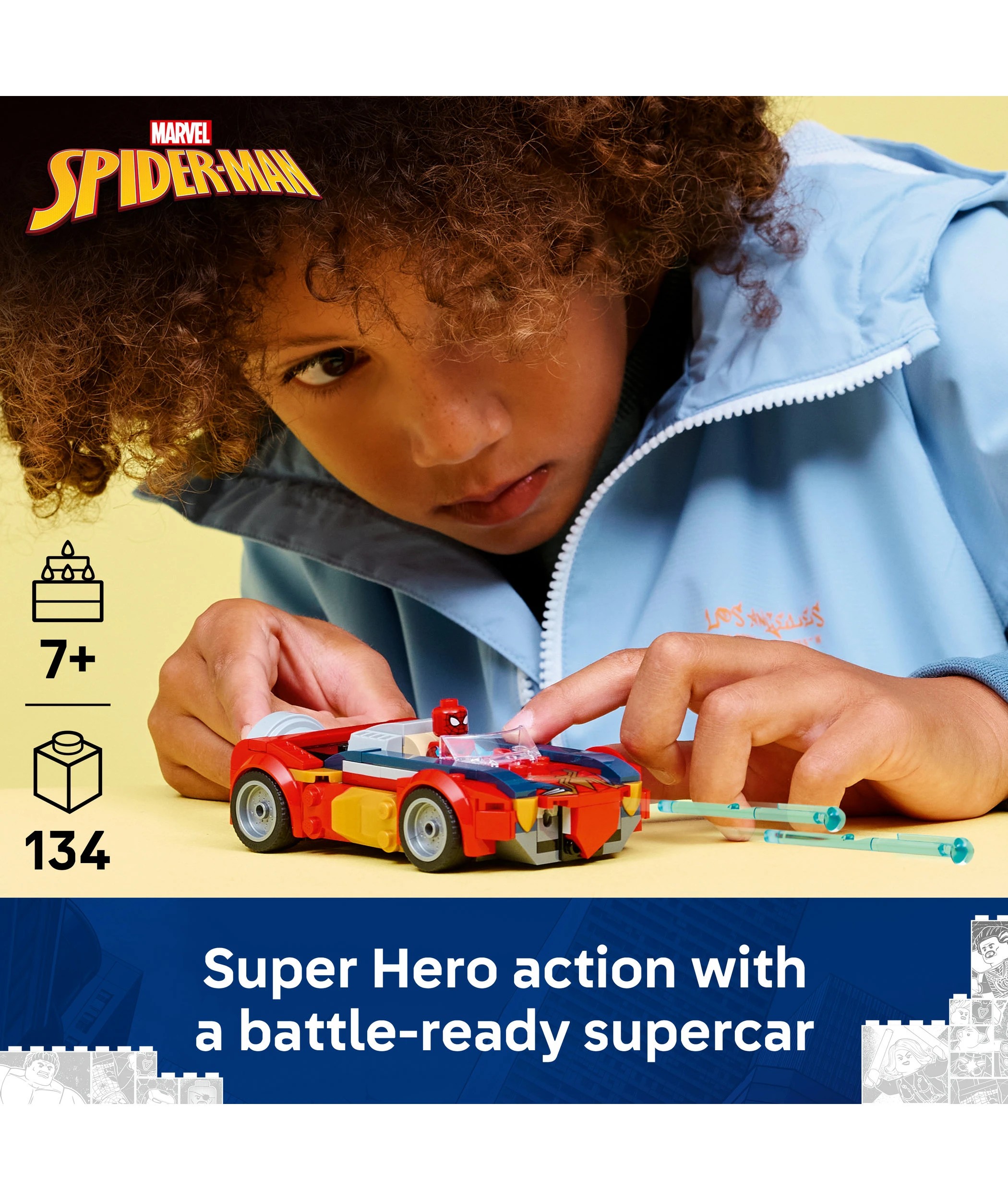 3 LEGO Super Heroes Spider-Man Car vs. Venomized Wolverine 76336, 3 of 10