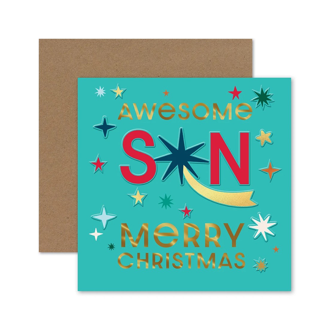 1 Hallmark Christmas Card - Awesome Son, 1 of 3