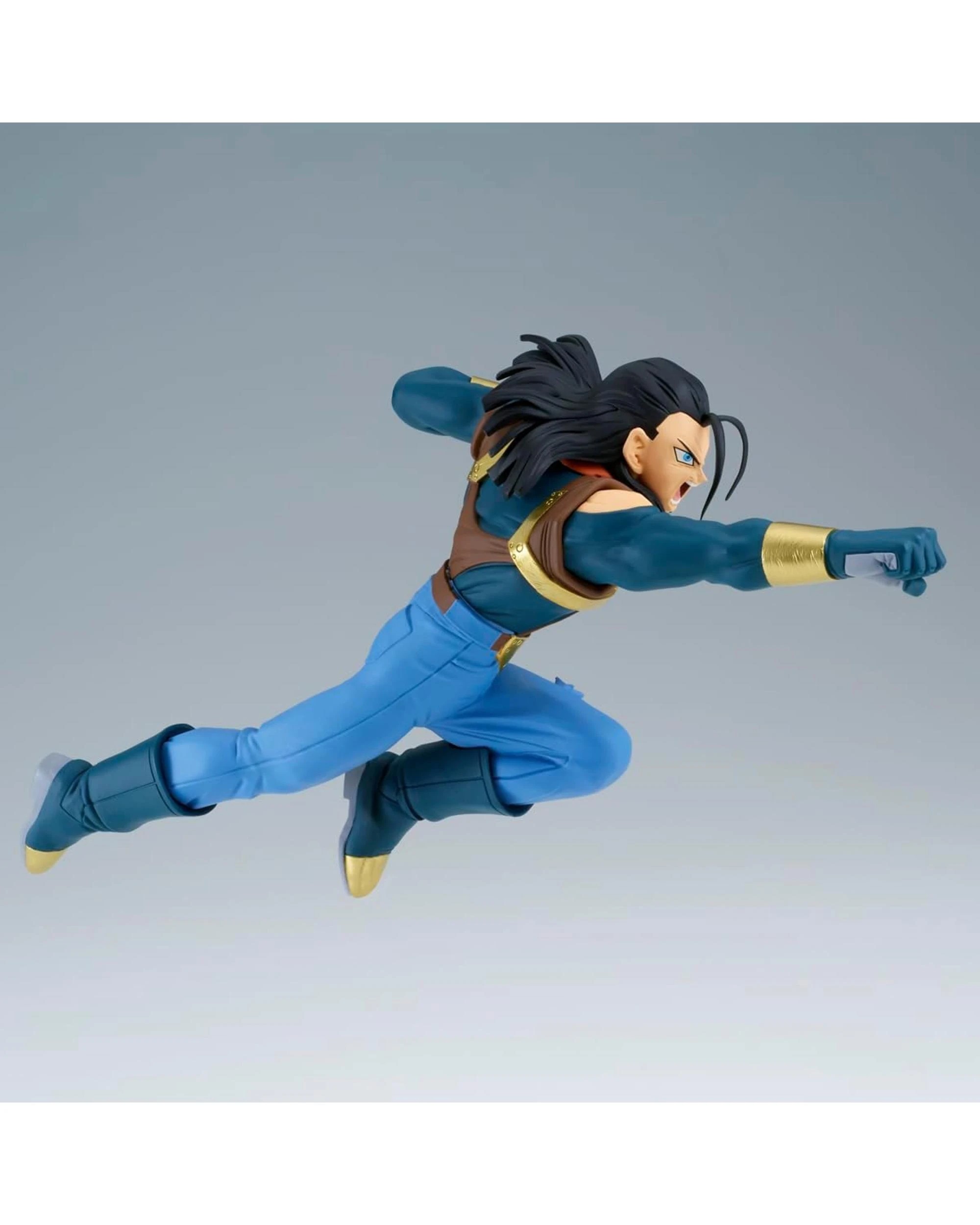 2 Banpresto Dragon Ball Z Match Makers Super 17 - vs Super Saiyan Son Goku -  Figure, 2 of 5