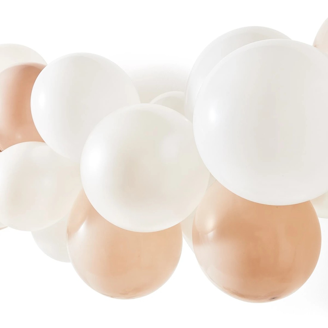 3 51 Piece Natural Balloon Garland, 3 of 5