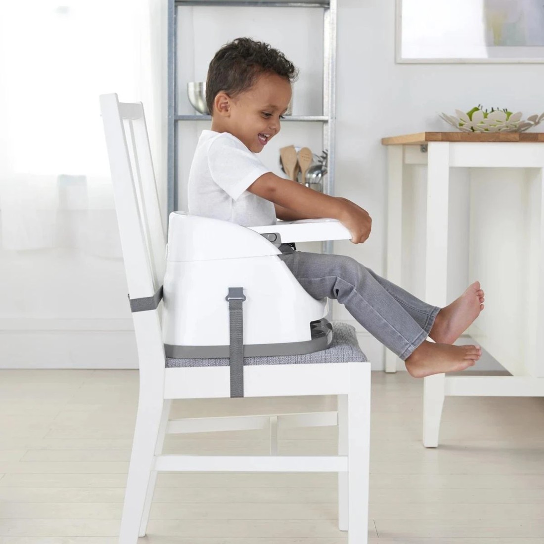 7 Ingenuity Baby Base 2-in-1 Seat - Slate​ - Grey, 7 of 10