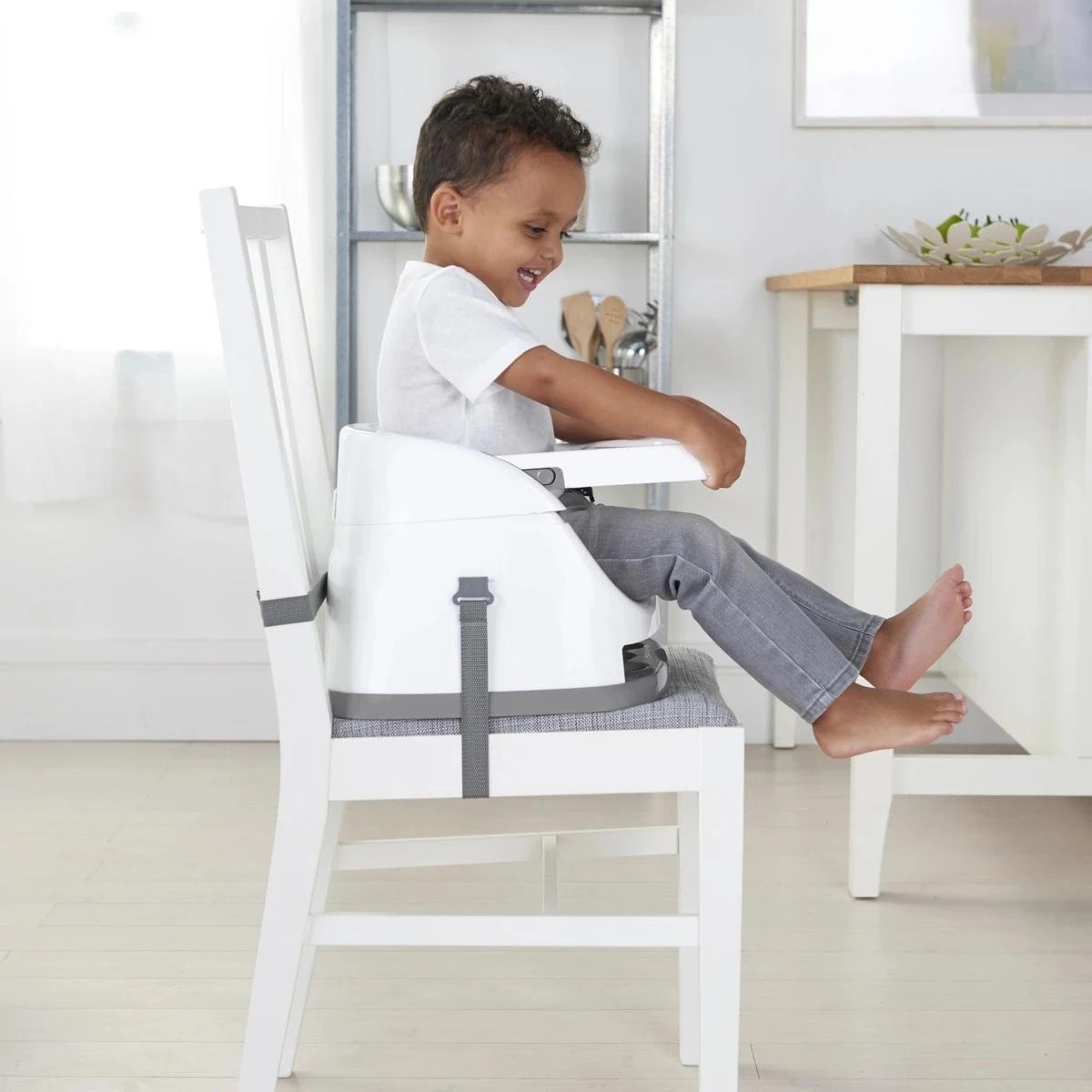 7 Ingenuity Baby Base 2-in-1 Seat - Slate​ - Grey, 7 of 10