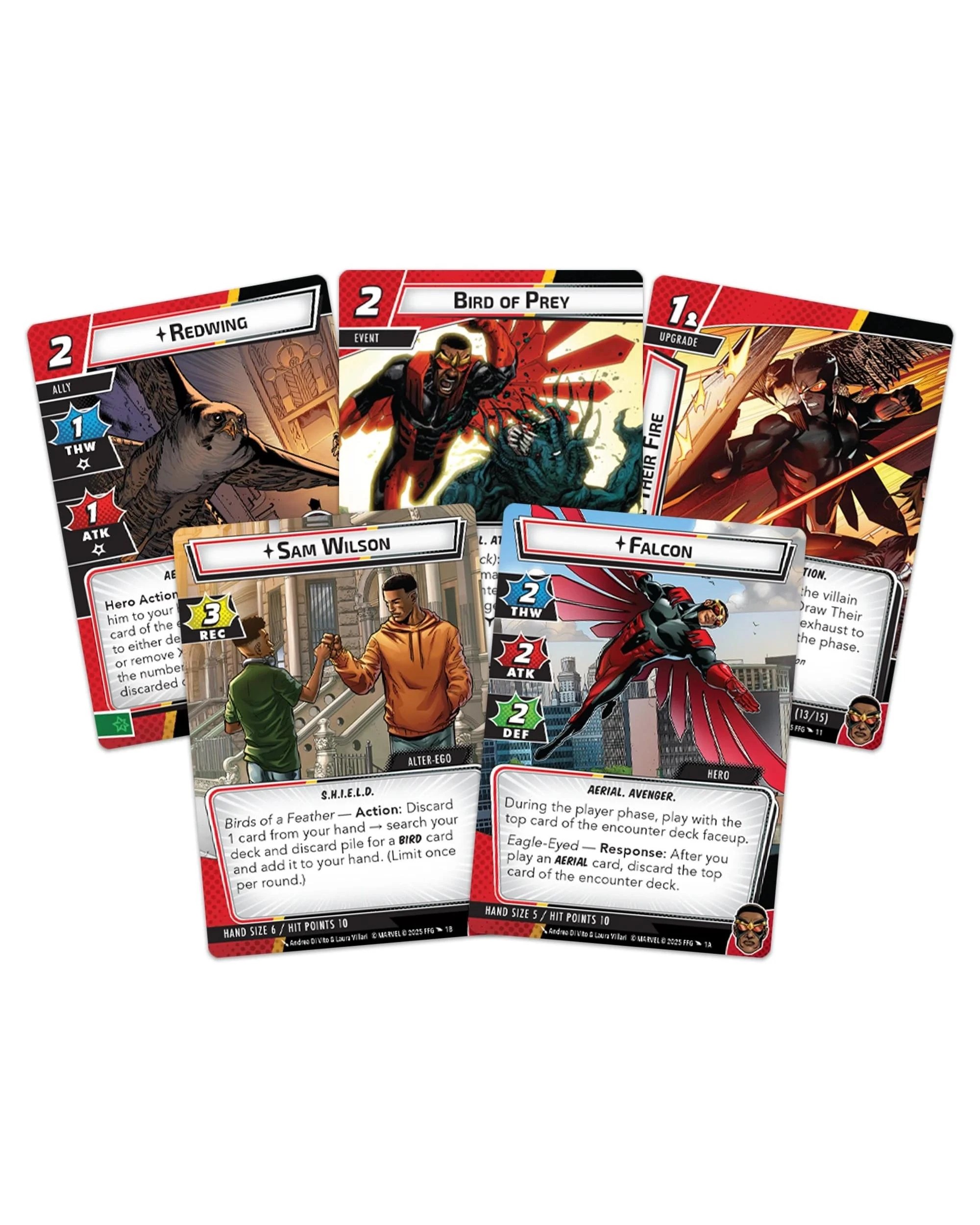 2 Marvel Champions: The Card Game Falcon Hero Pack, 2 of 3