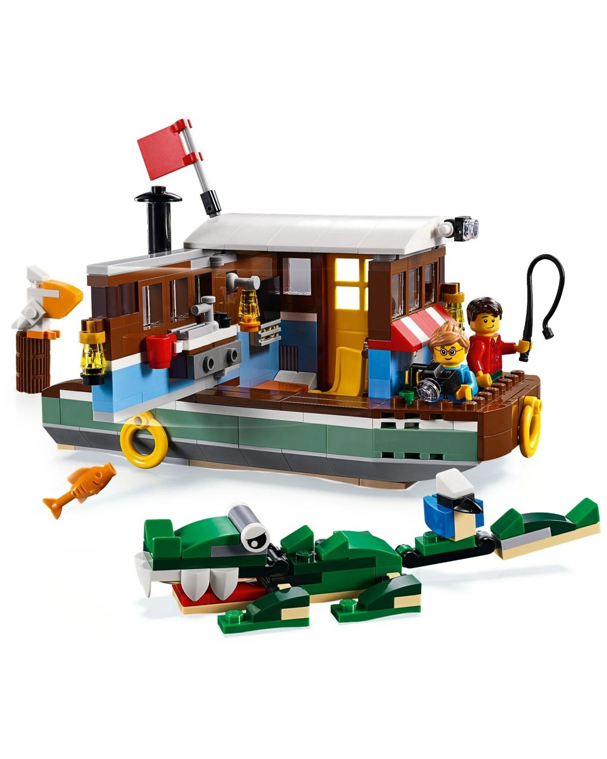 3 LEGO Creator 3 IN 1 Riverside Houseboat Set (31093), 3 of 5