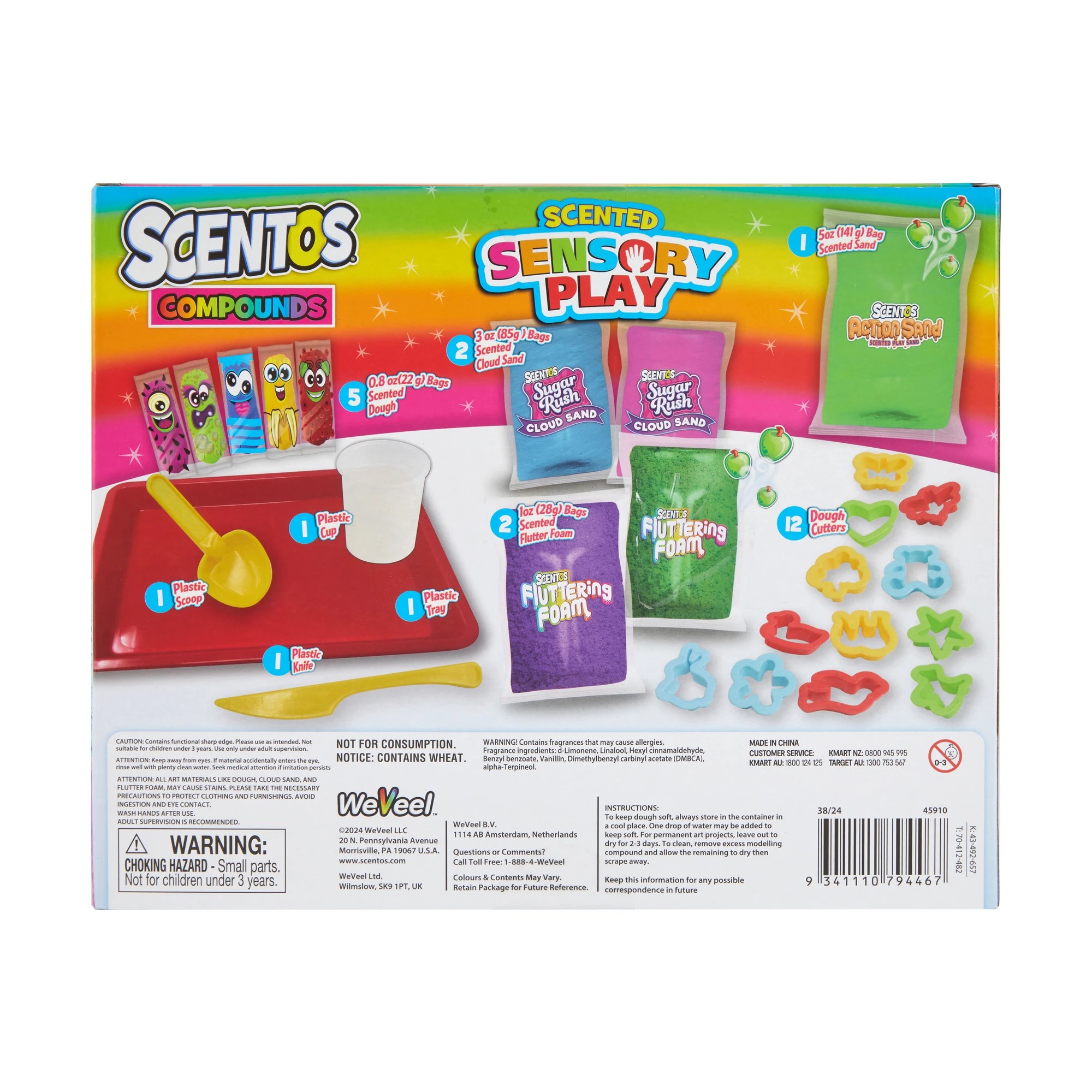 10 26 Pack Scentos Scented Sensory Play Compounds Set, 10 of 10