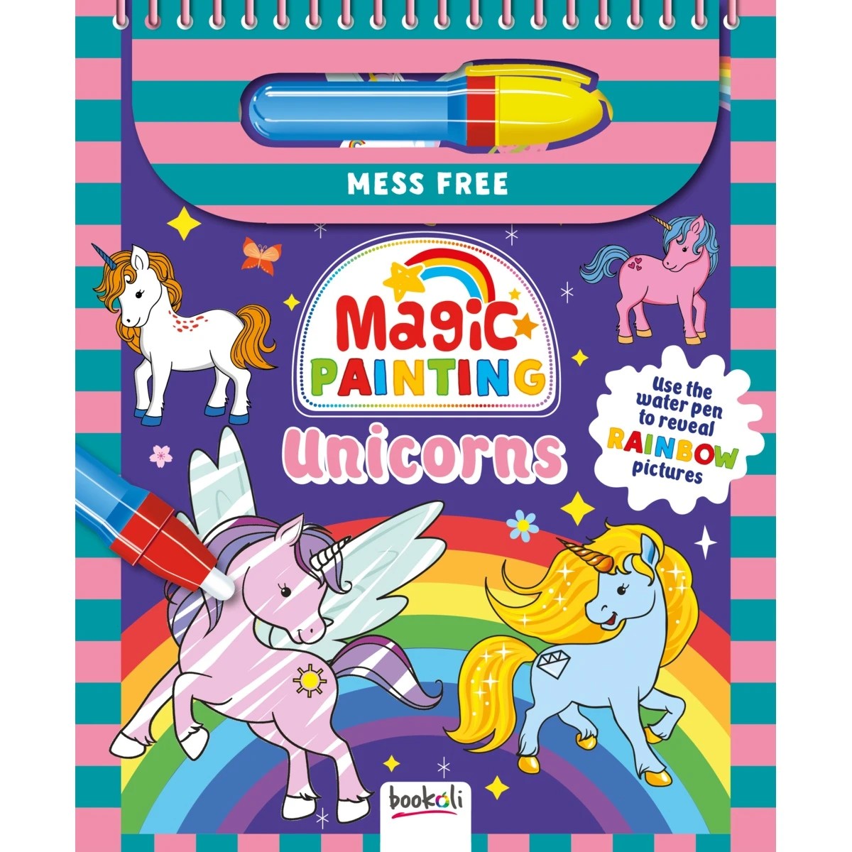 1 Mess Free Magic Painting: Unicorns - Book, 1 of 2