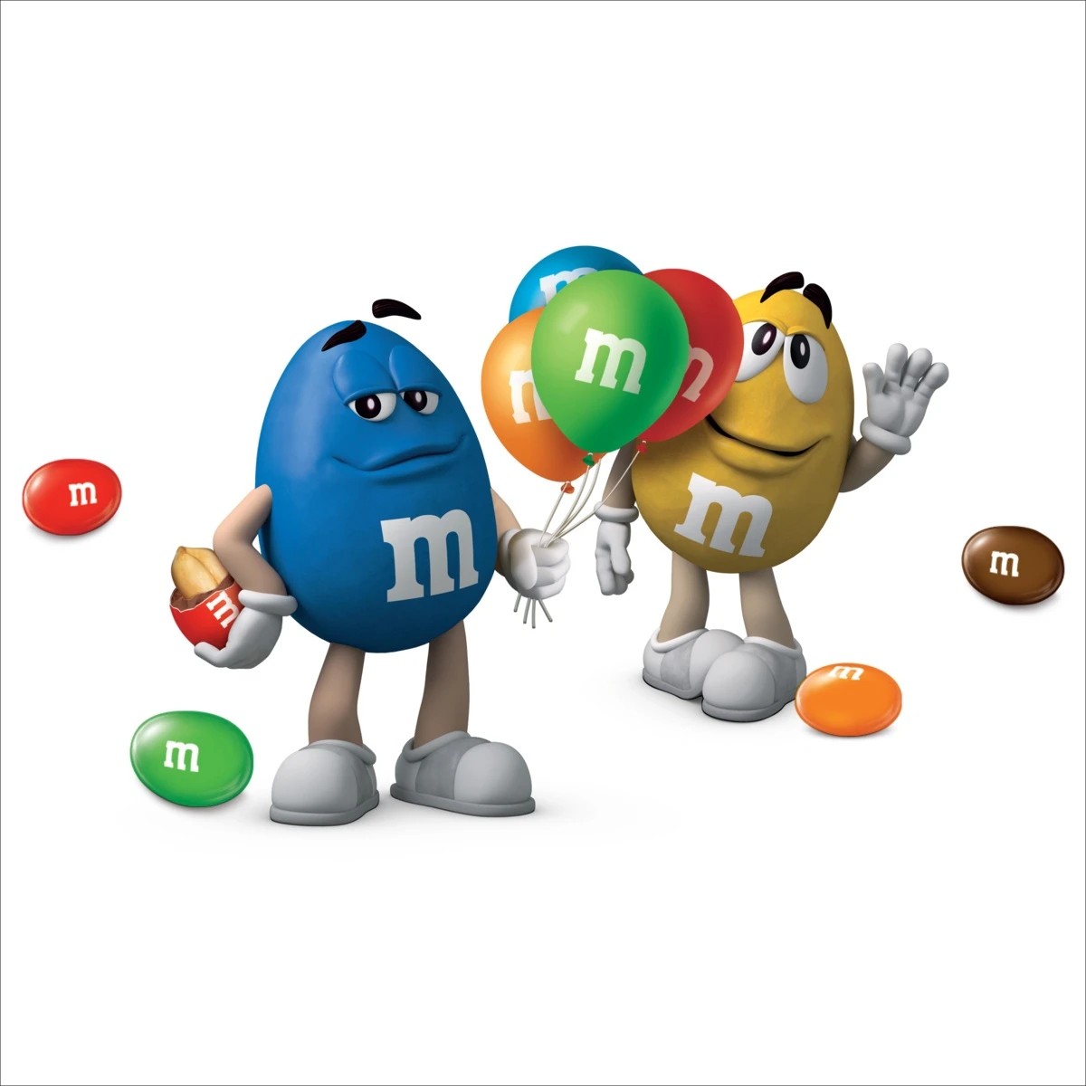6 M&M's Peanut Party Bucket 575g, 6 of 6